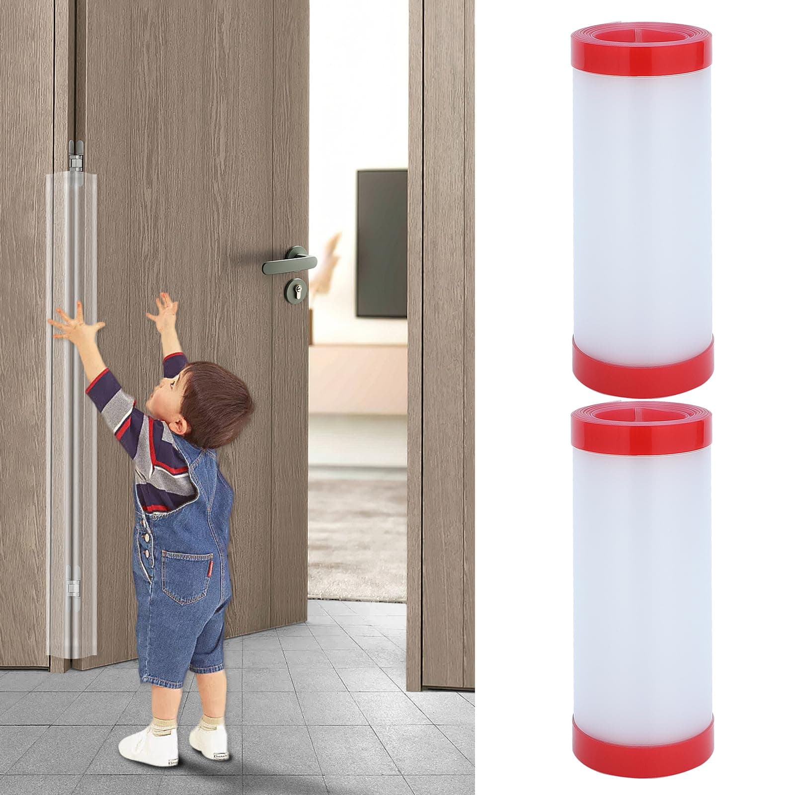 Door Pinch Guard Baby Proofing, Door Hinge Cover, Door Protector for Kids Finger Safety, Door Finger Pinch Guards Heavy Duty, Door jam Shield