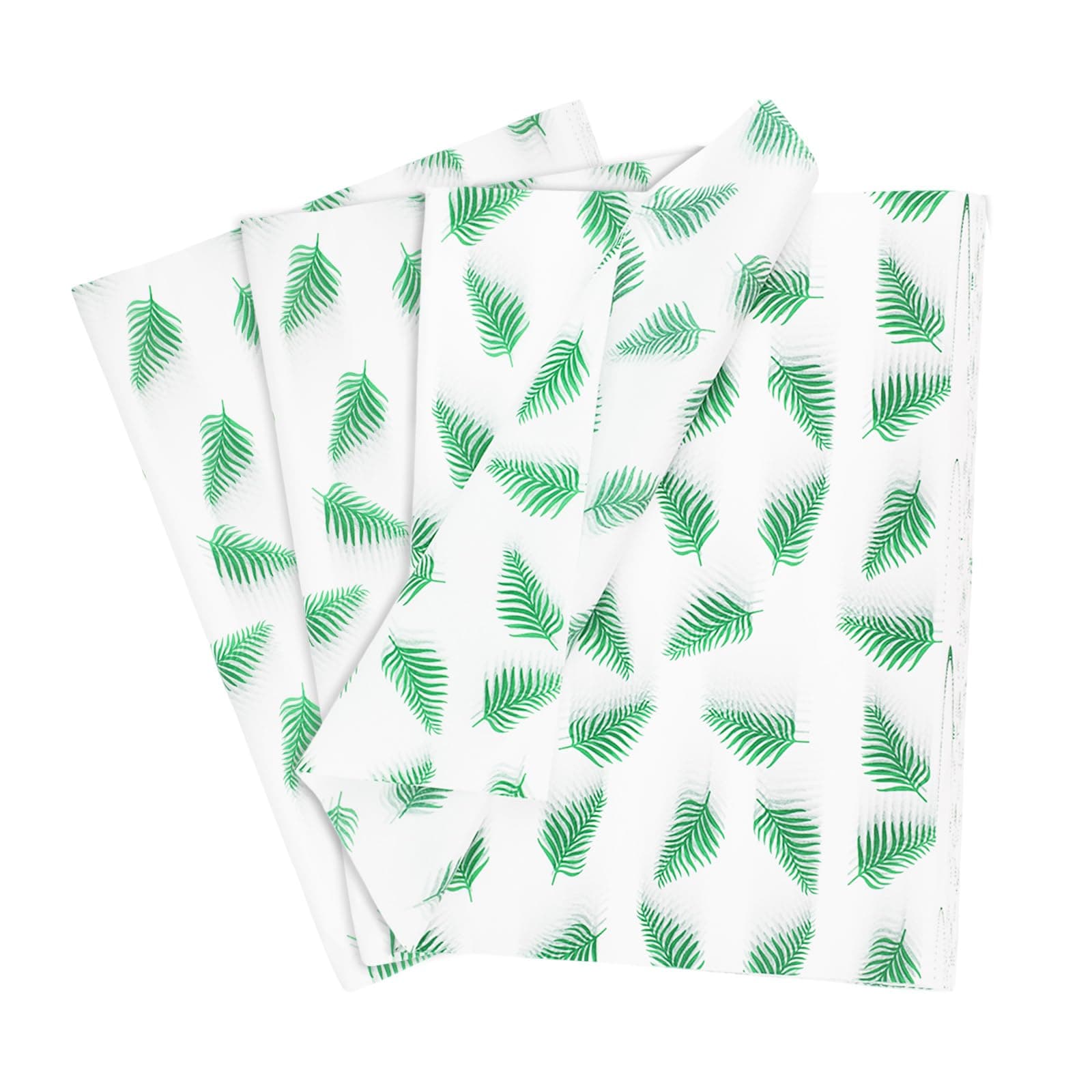 120 Sheets Gift Wrapping Tissue Paper Bulk, Tropical Palm Leaves Tissue Paper for Gift Bags, Decorative Art Papers for DIY Crafts Wedding Birthday Baby Showers Holiday Party Decor, 20x14 Inches