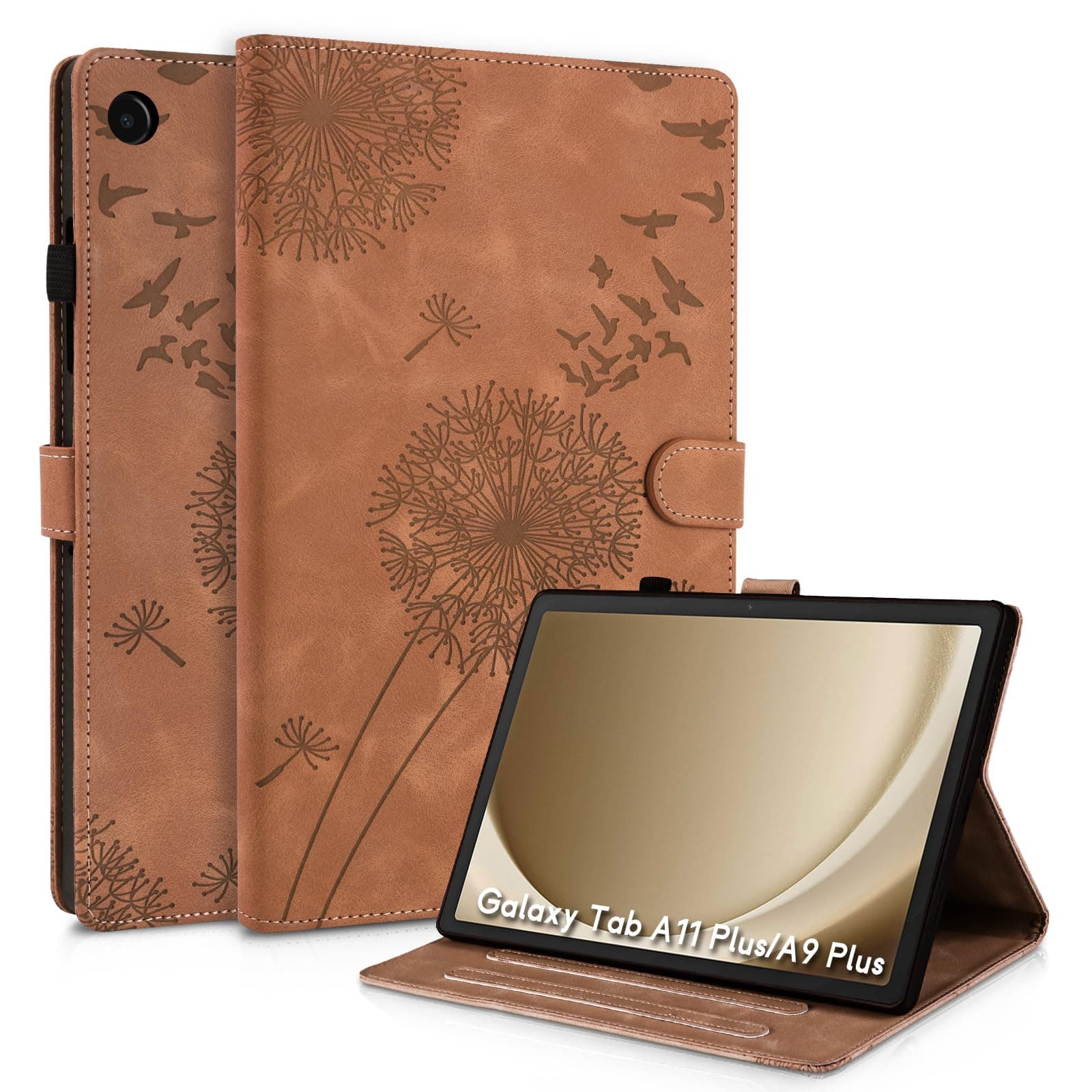 Case for Samsung Galaxy Tab A11 Plus/A9 Plus 2025/2023 11 inch,Brown
