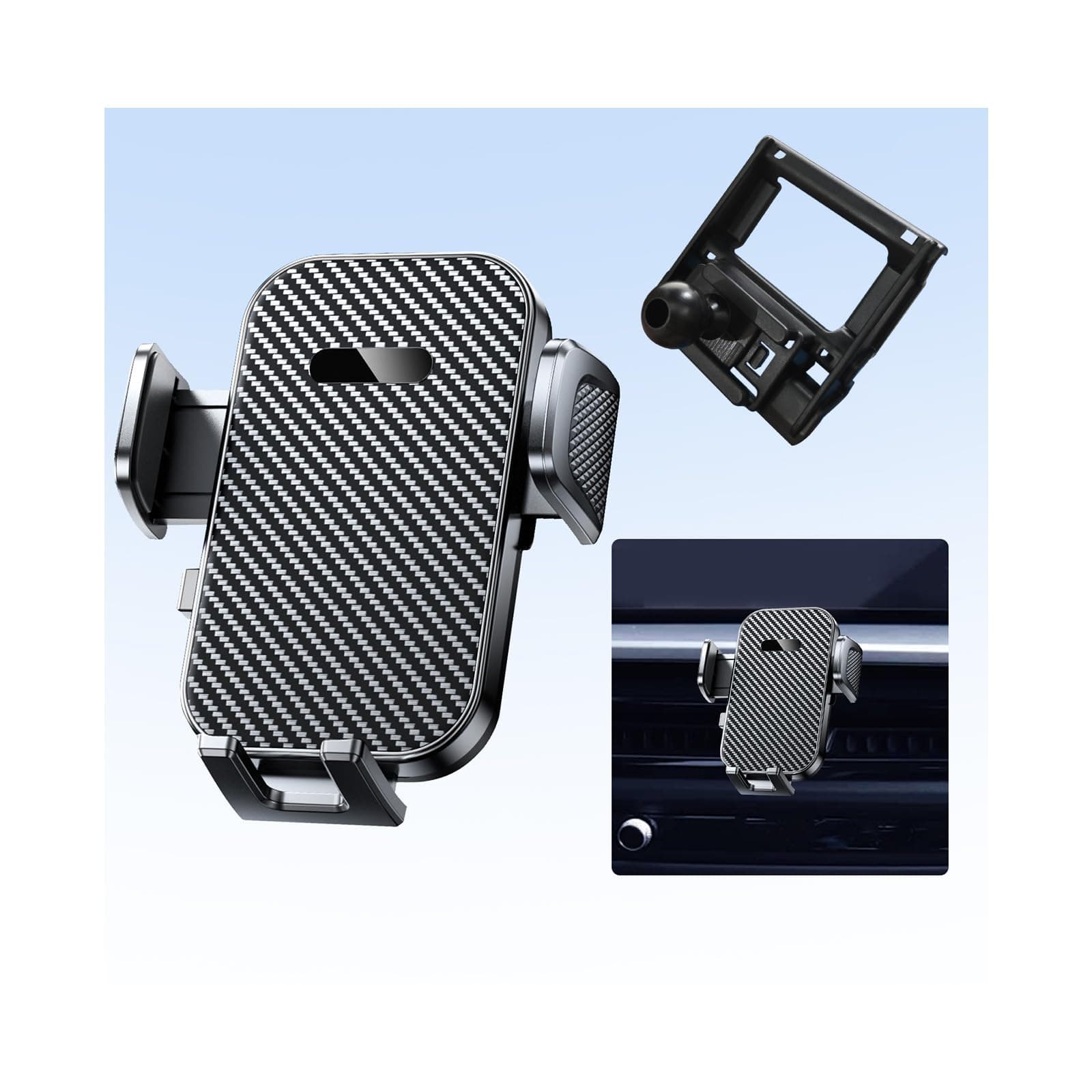 TSRLLT T Car Phone Holder for BMW 3 Series 2023-2025 Accessories/i3 i4 2022-2025 Accessories,Ultra-Stable Clip with Anti-Shake,360° Rotation Smart Phone Mount
