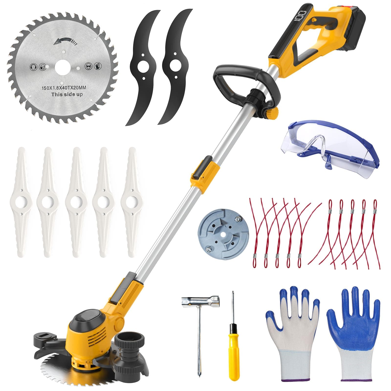 Weed Wacker for Dewalt Battery (NO Battery Include)
