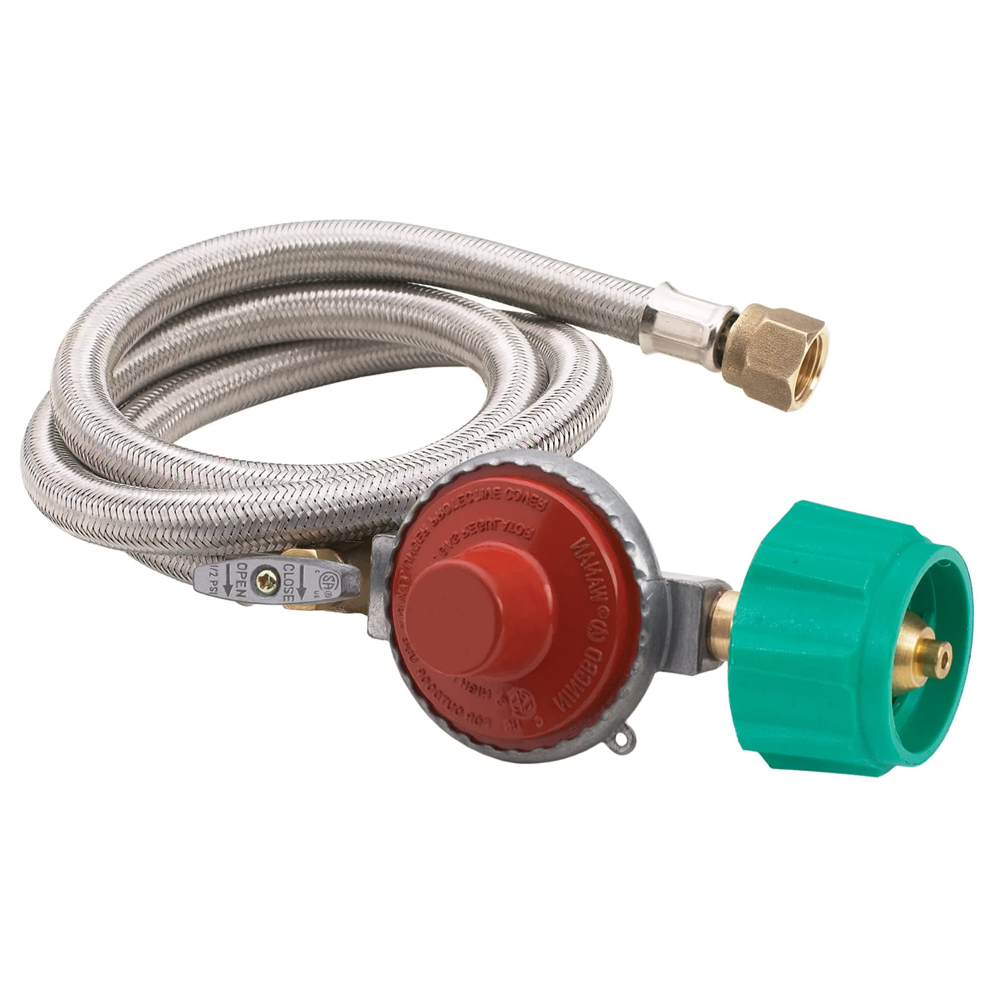Bayou Classic M5HPR-1 20 PSI Hose, Regulator, Valve Assembly