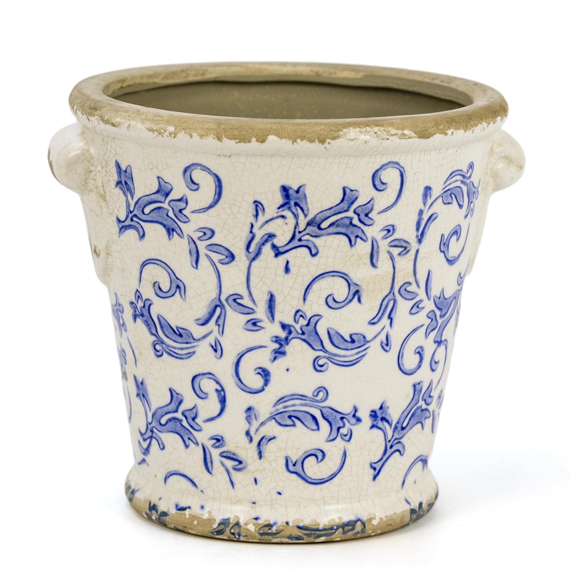 Dosayes Ceramic Pot for Plant,6.30 inch Vintage Flower Pot