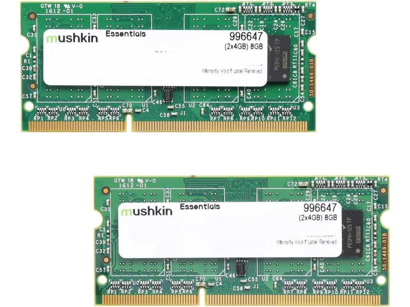 Mushkin 32GB (2x16GB) Essentials DDR3L PC3L-14900 1866MHz Laptop Memory Model MES3S186DM16G28X2