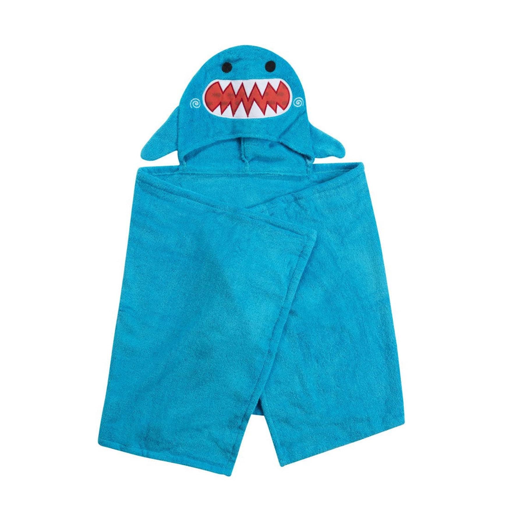 Zoocchini - Toddler Towel - Sherman the Shark