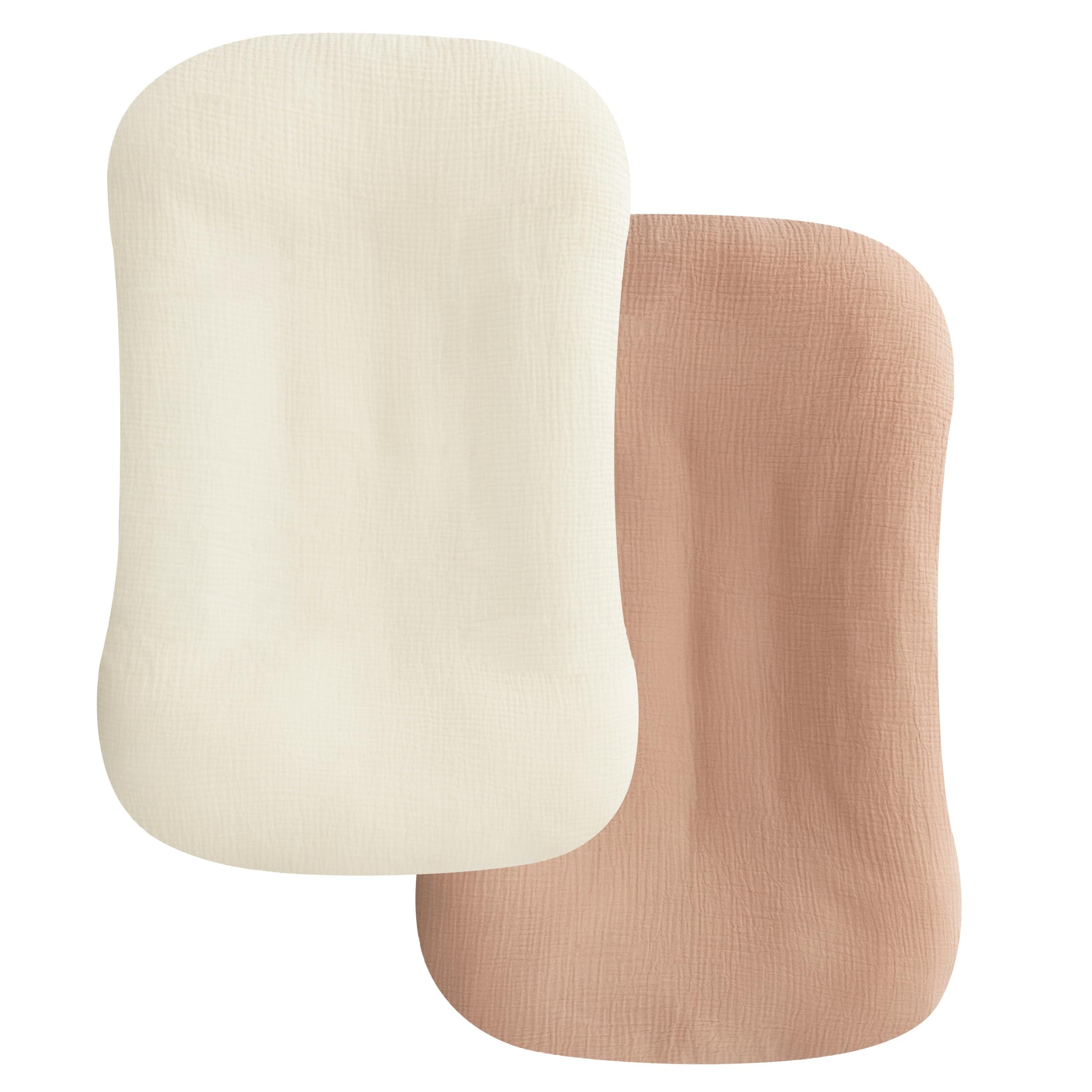 habibee Muslin Baby Lounger Cover, Baby Lounger Pillow Covers for Newborn