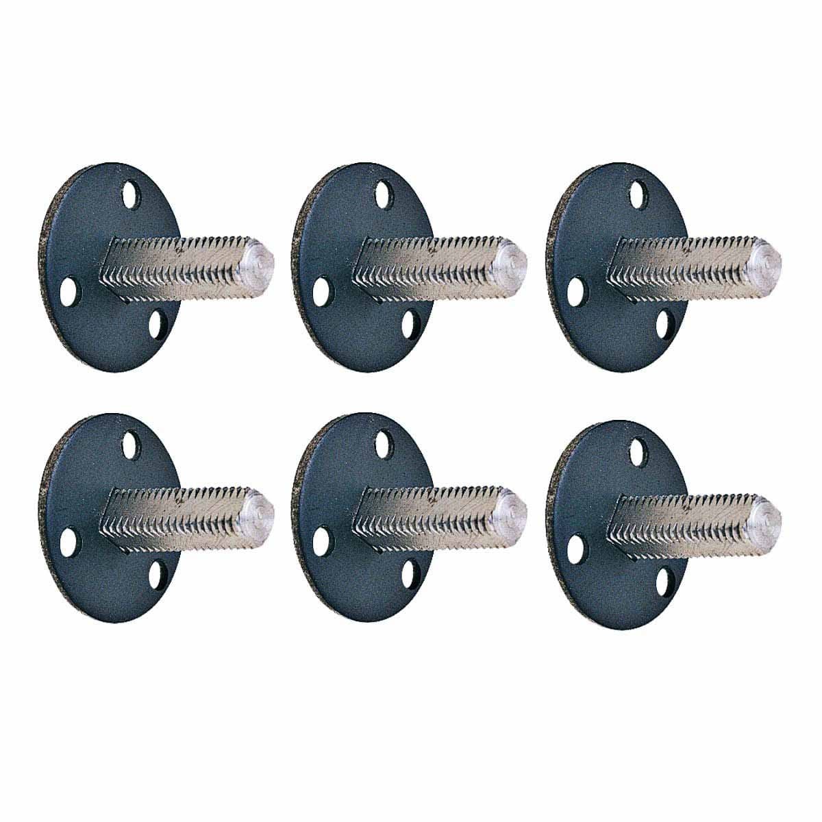 6 1 3/8" Standard Threaded Steel Dummy Doorknob Spindle | Renovator's Supply