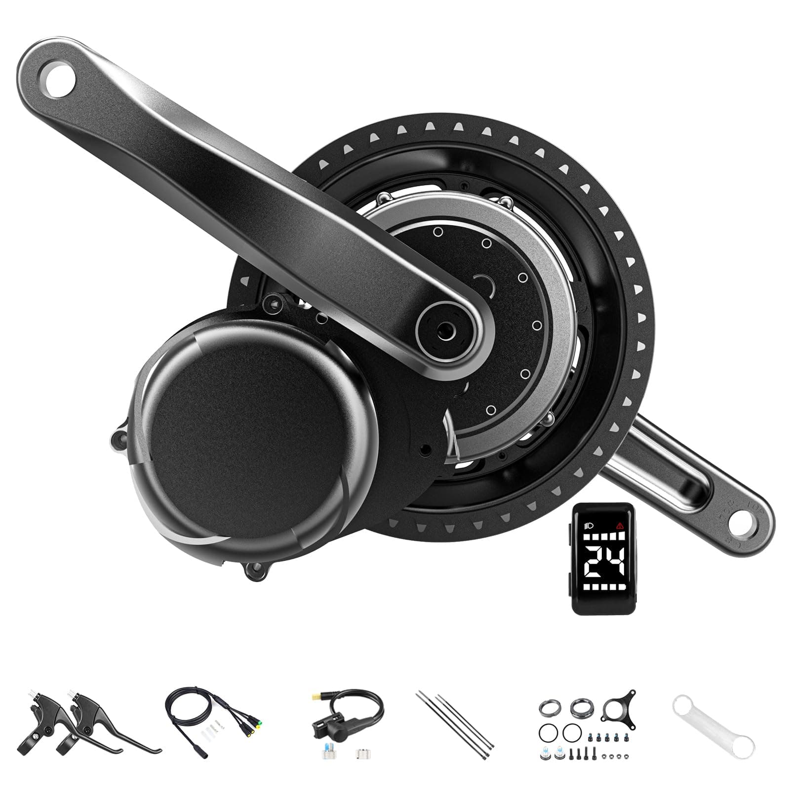 Varstrom Z8 48V 750W Mid Drive Kit with DZ40 Display and 44T Chainring