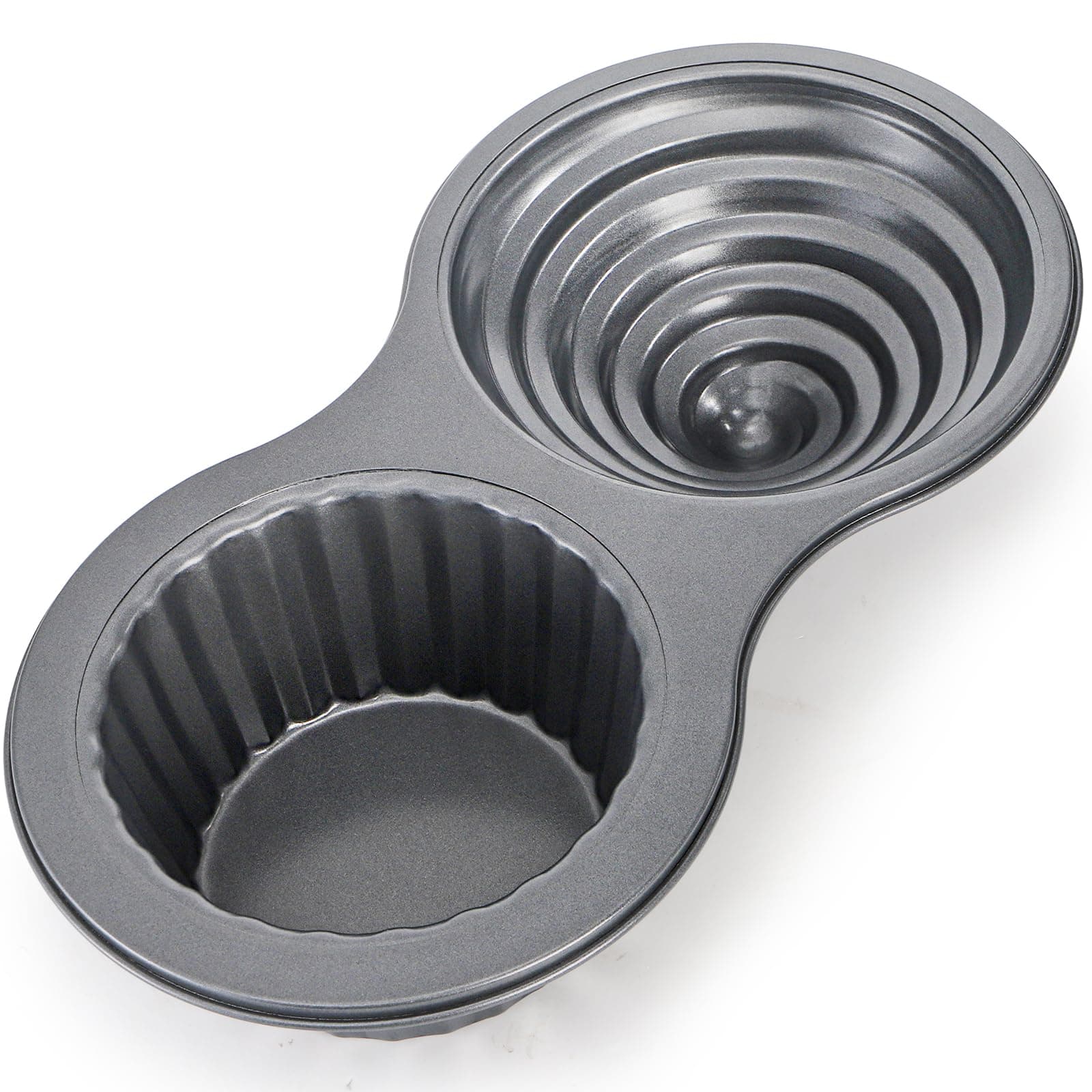 Tosnail Non-Stick Giant Cupcake Pan, Jumbo Muffin Pan, Large Cupcake Mold for Birthday Party