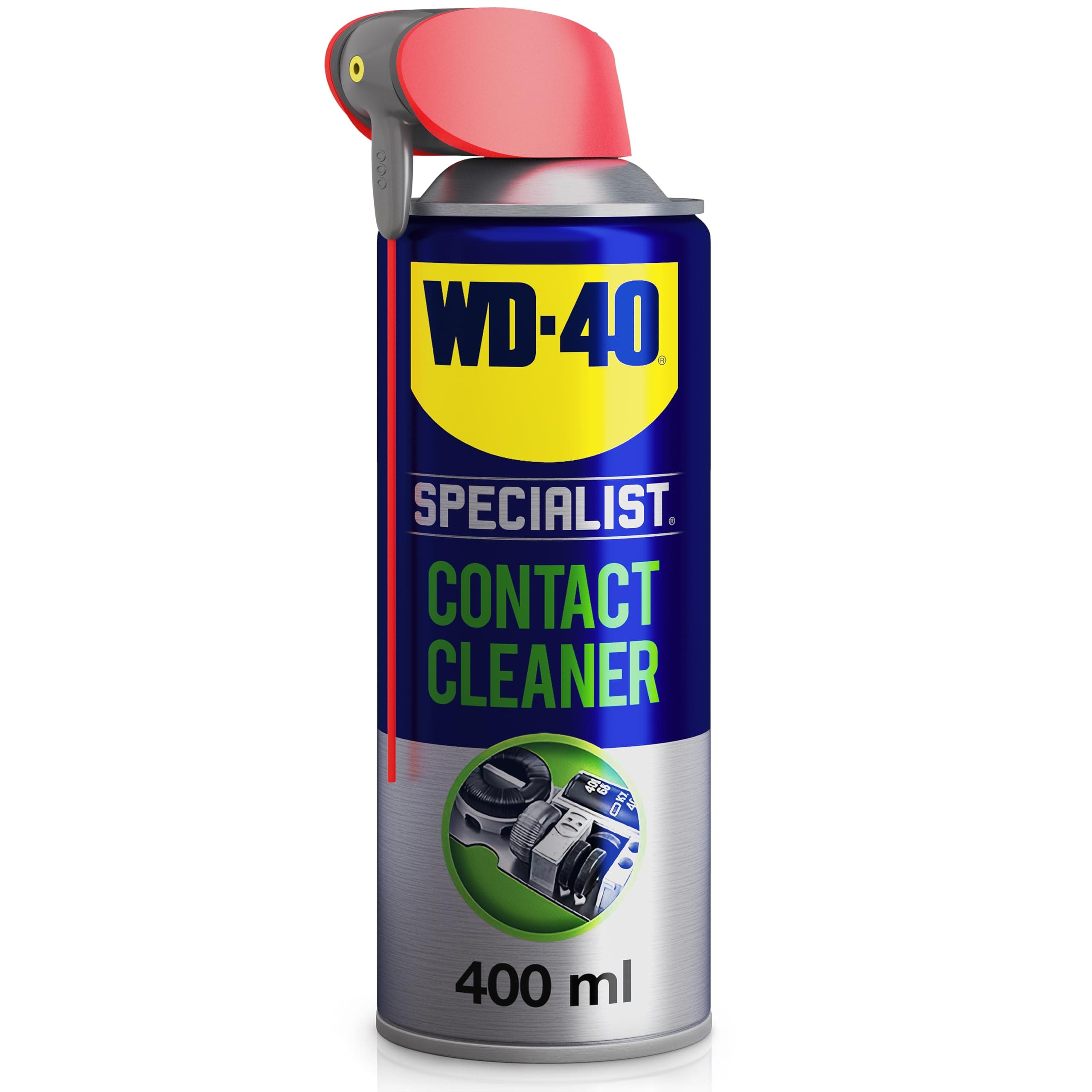 WD-40 Specialist Electrical Contact Cleaner Spray, Residue-Free - 400ml