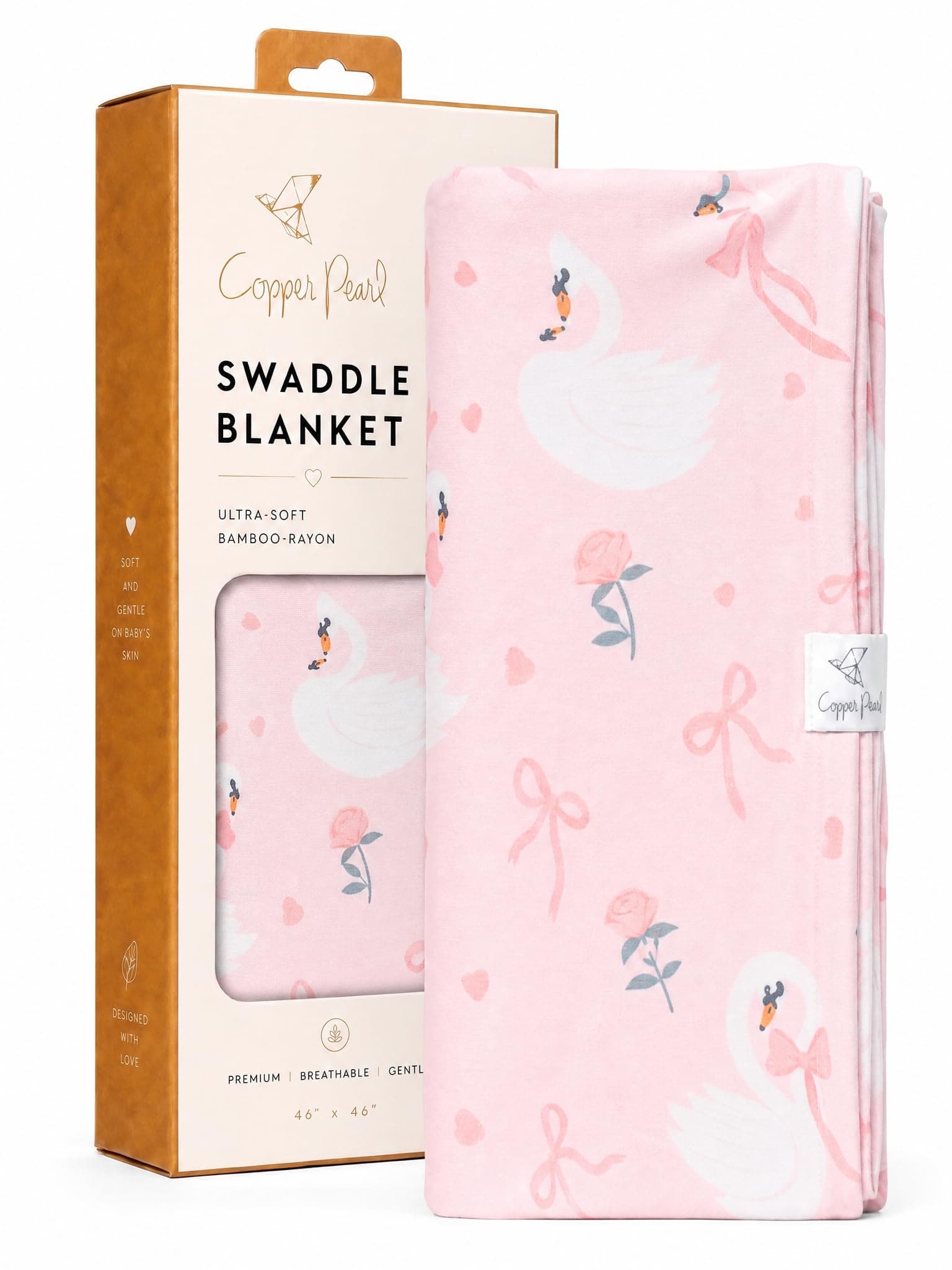Copper Pearl, Adelia Knit Blanket Single