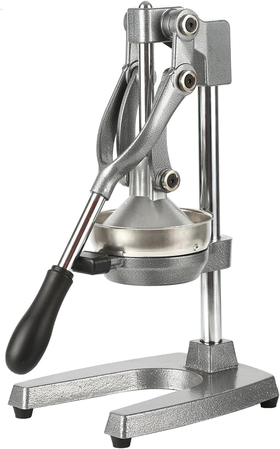 Commercial Manual Juicer - Manual Squeeze Citrus Juicer - Large Citrus Juicer - Easy To Clean Fruit Juicer for Pomegranate Orange Lime Lemon(Gray)