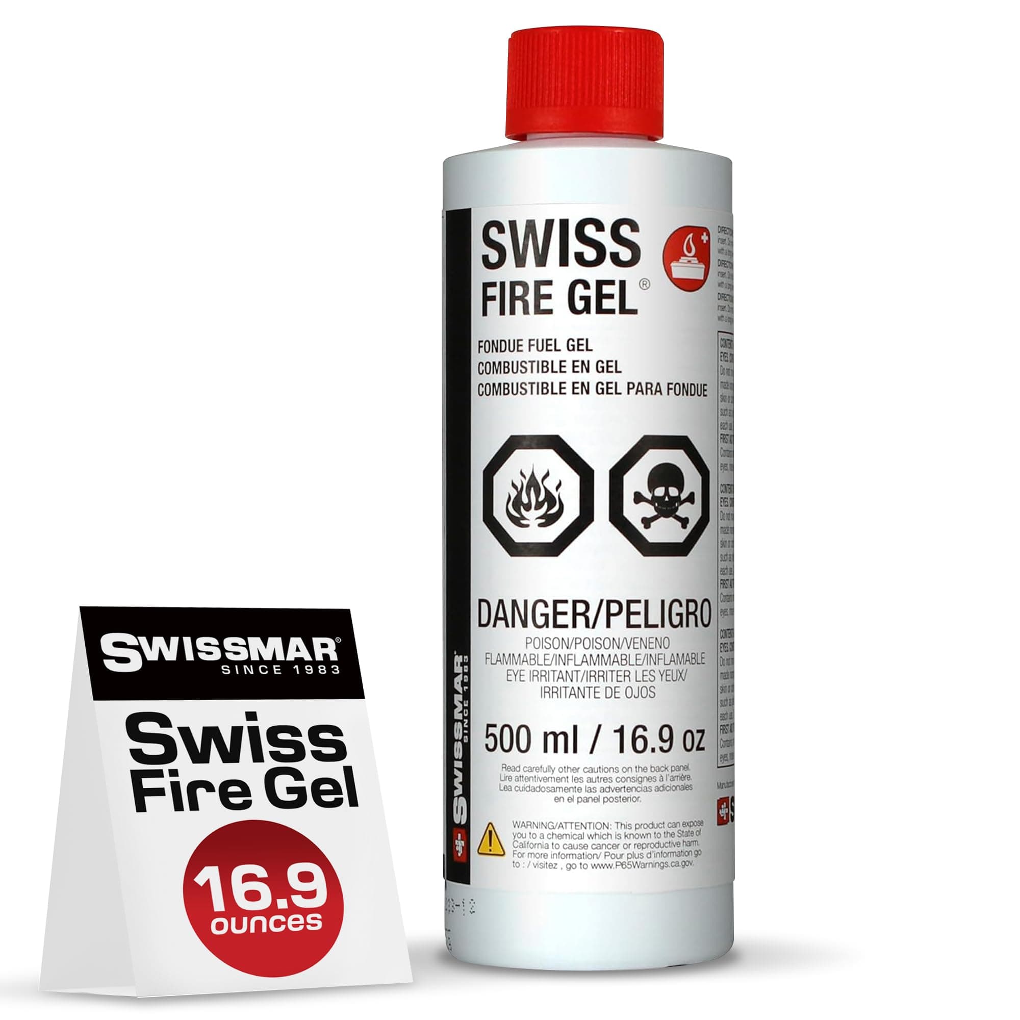 Swissmar F65300 Swiss Fire Gel for Fondues (500ml)