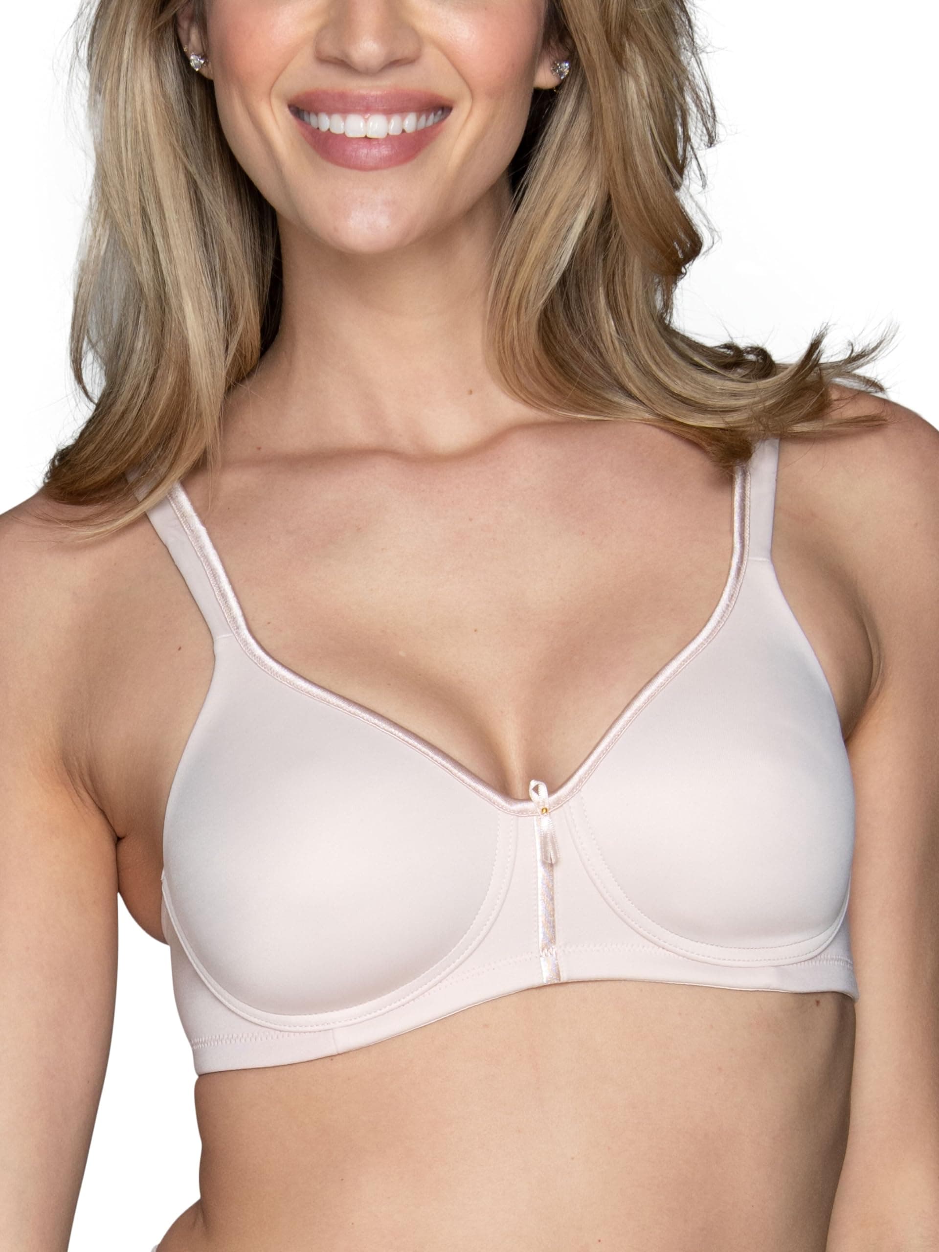 Vanity Fairwomens Body Caress Full Coverage Underwire Bra 75335 - Pink - 36DD