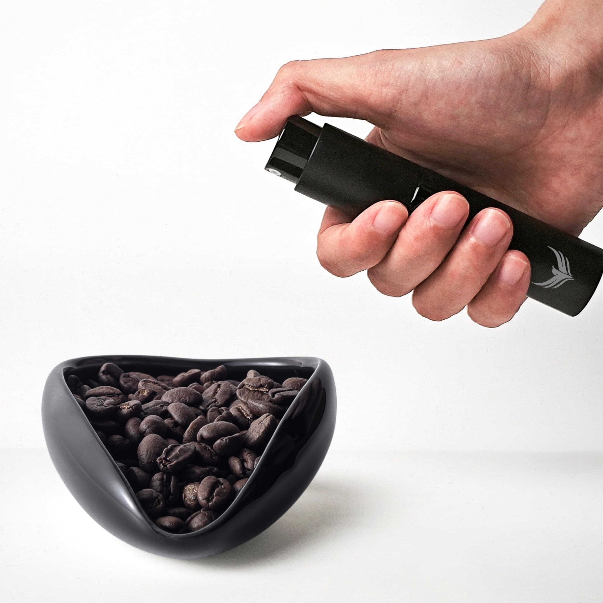 KNODOS Coffee Bean Dosing Cup and RDT Sprayer Set Ceramic