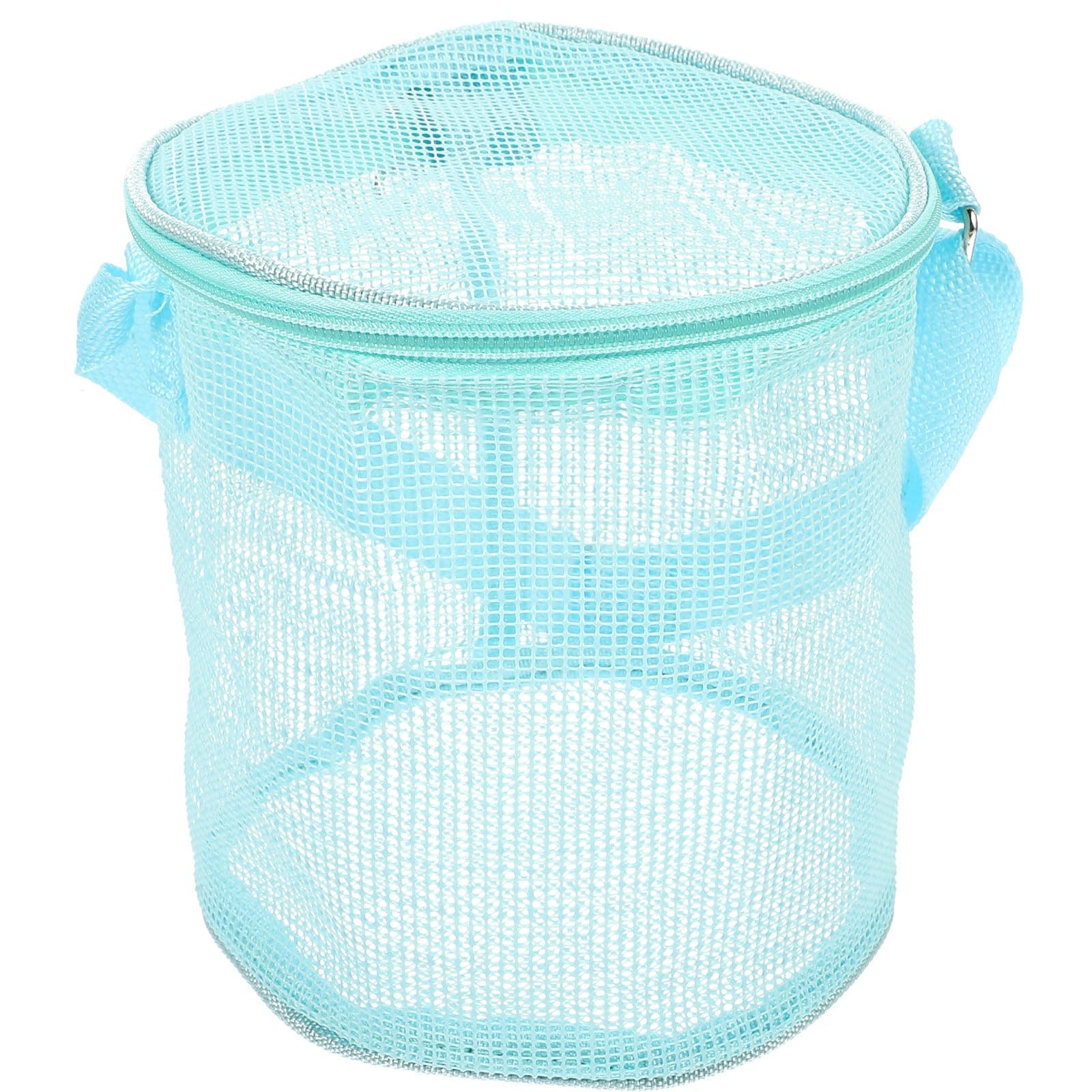 TOGEVAL Portable Small Animal Carrier for Outdoor Travel, Breathable Mesh Hamster and Guinea Pig Bag, Reusable Cloth Rat Carrier with Shoulder Strap, Compact Pet Travel Bag for Squirrels
