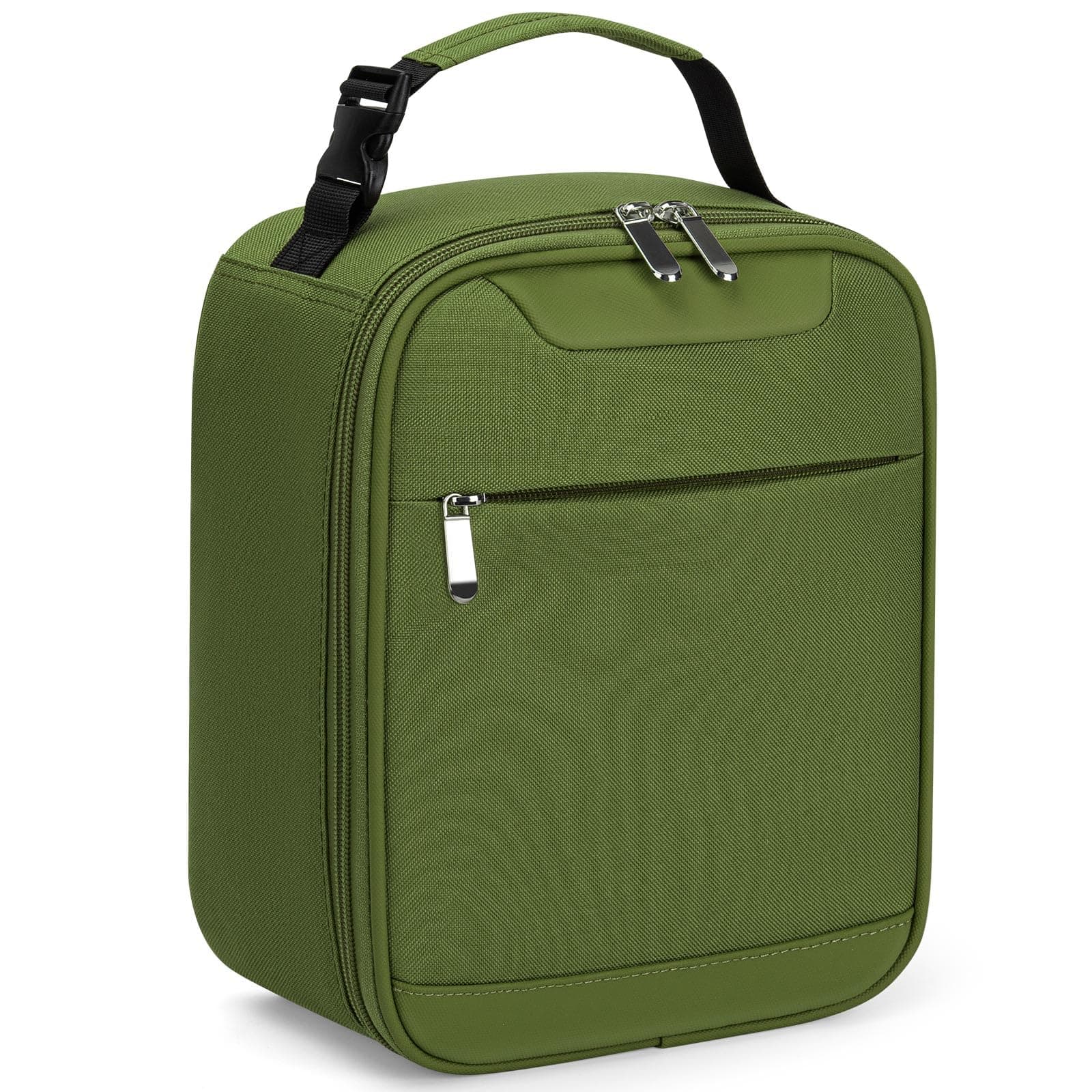 Tuwubi Lunch Bag, School Lunch Box Kids for Women Girls Boys, Reusable Insulated Kids Lunchbox Men Adult Small Cooler for Work Office Picnic (Green)