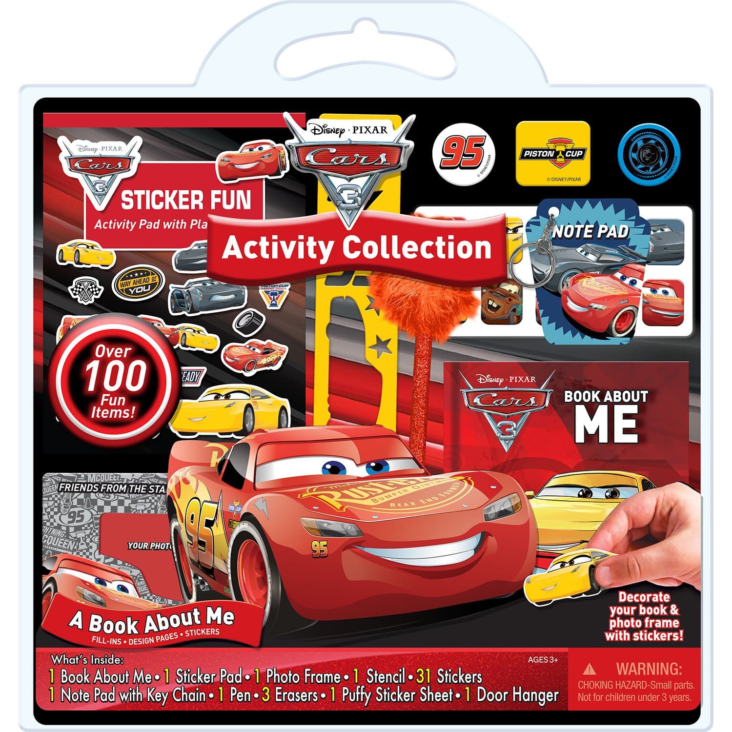 Bendon Cars 3 100-Piece Activity Set (AS53725)