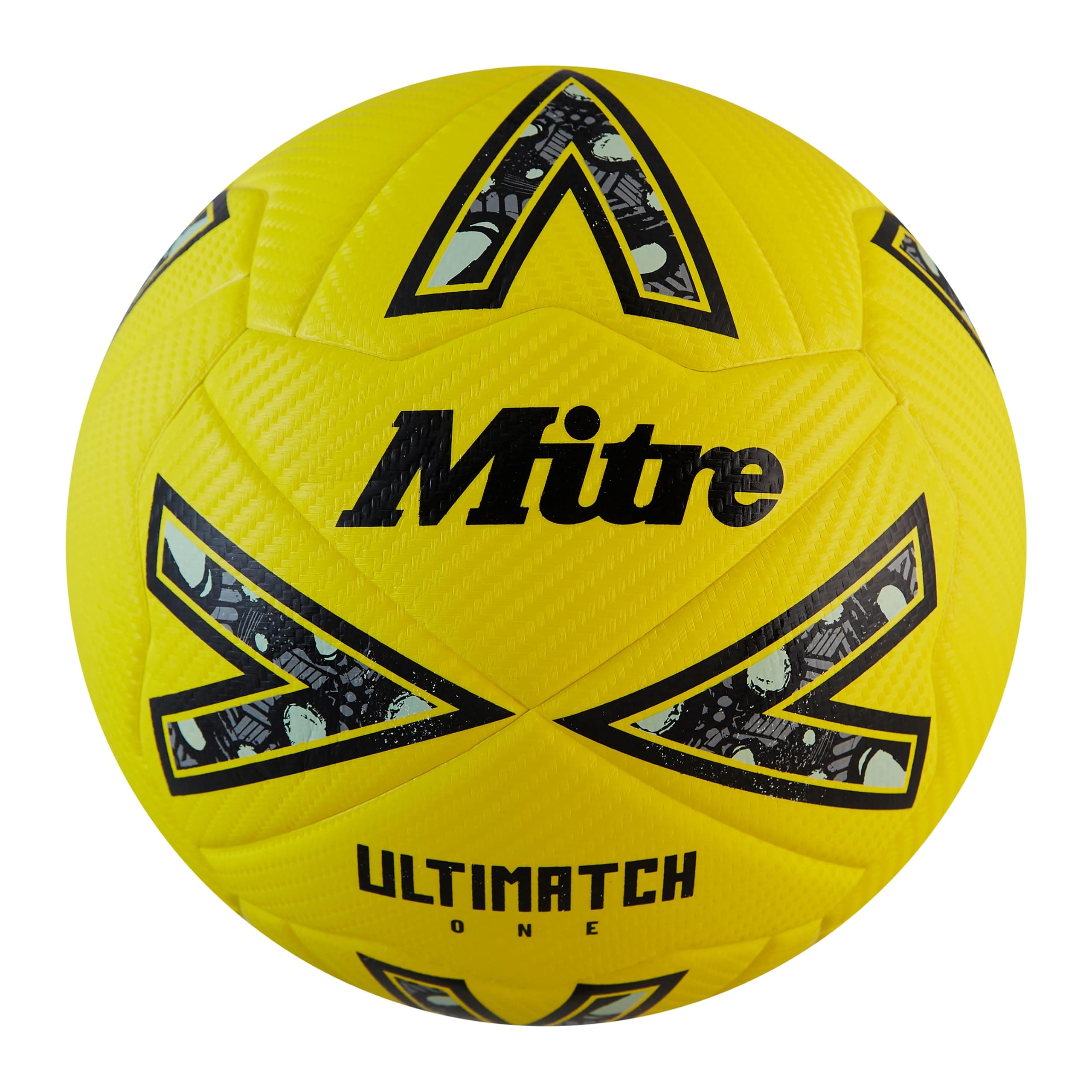 Mitre ULTIMATCH Soccer Ball - Cushioned Hyperfoam for Responsive Touch - Durable Multi-Panel Construction with Hyperseam Tech - Match-Quality Soccer Balls for Youth & Adults - Sizes 3, 4 & 5