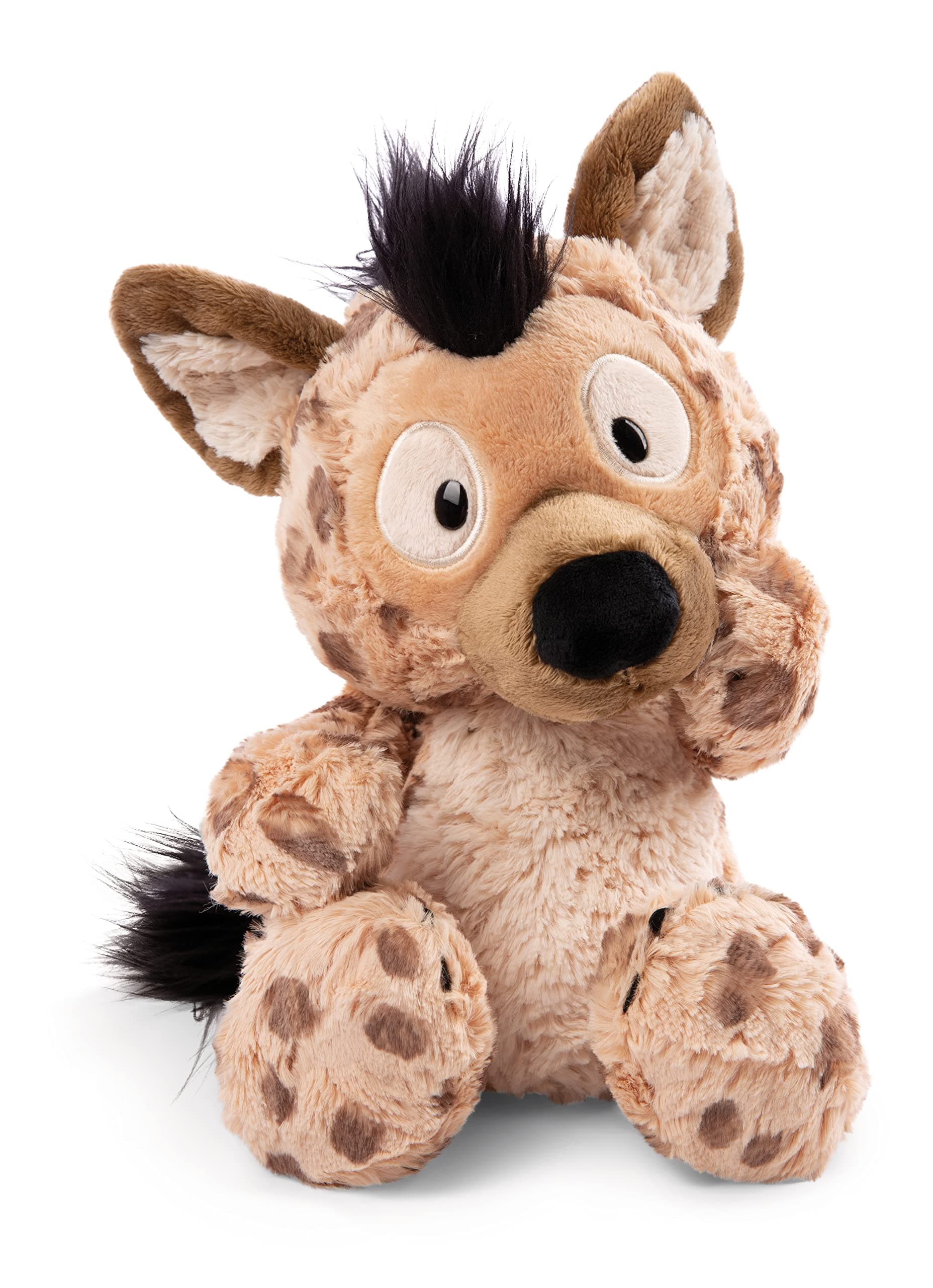 NICI Soft Toy Hyena Helgi 25 cm - Soft Plush Soft Toy Lifelike Plush Toy for Cuddling and Playing, for Children & Adults, 48865, Great Gift Idea, Beige