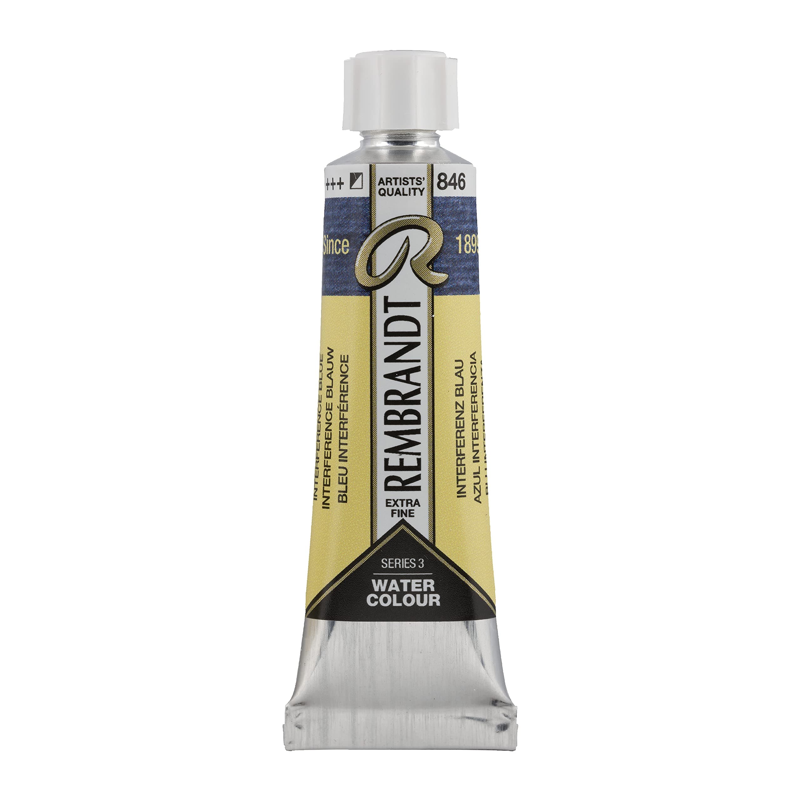 Rembrandt Watercolour Tube 10ml Interference Blue (846) Series 3