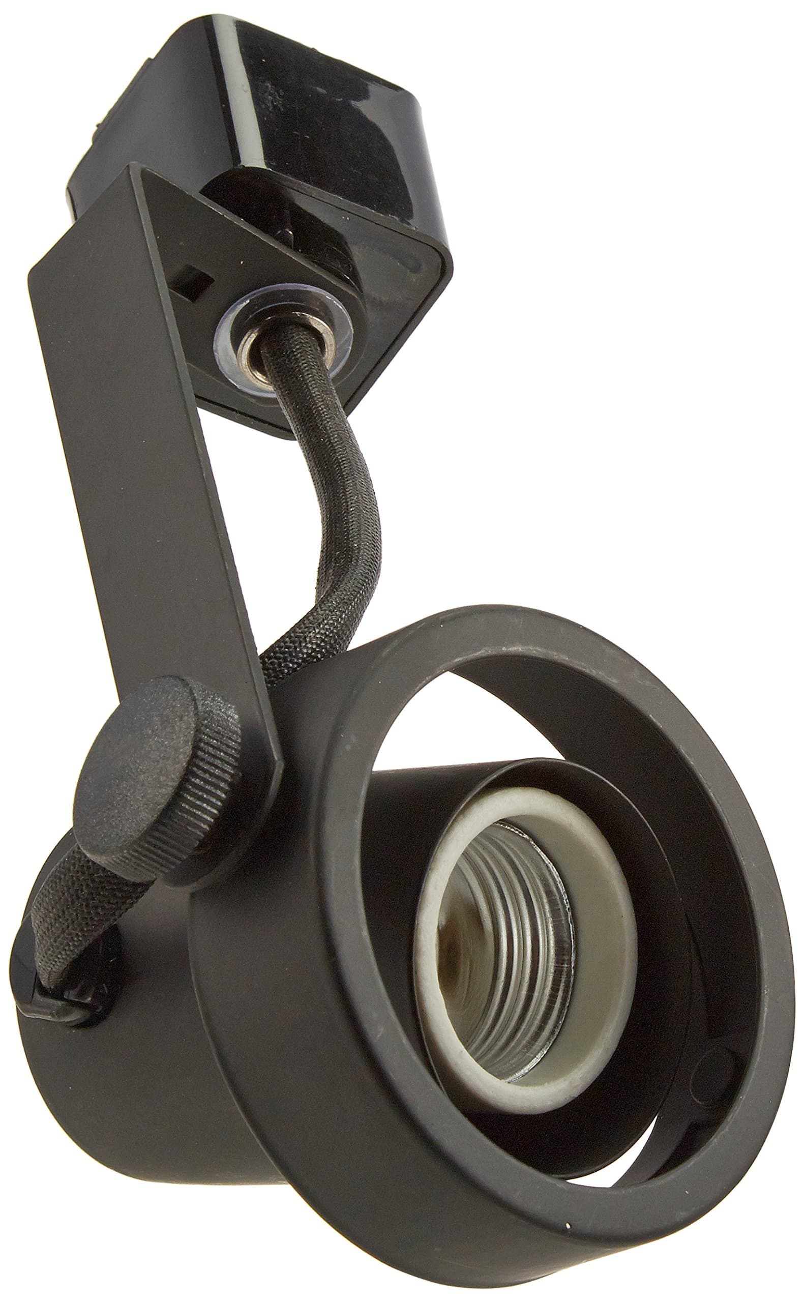 Nuvo Lighting TH221 Par20 Gimbal Ring Track Head, Black