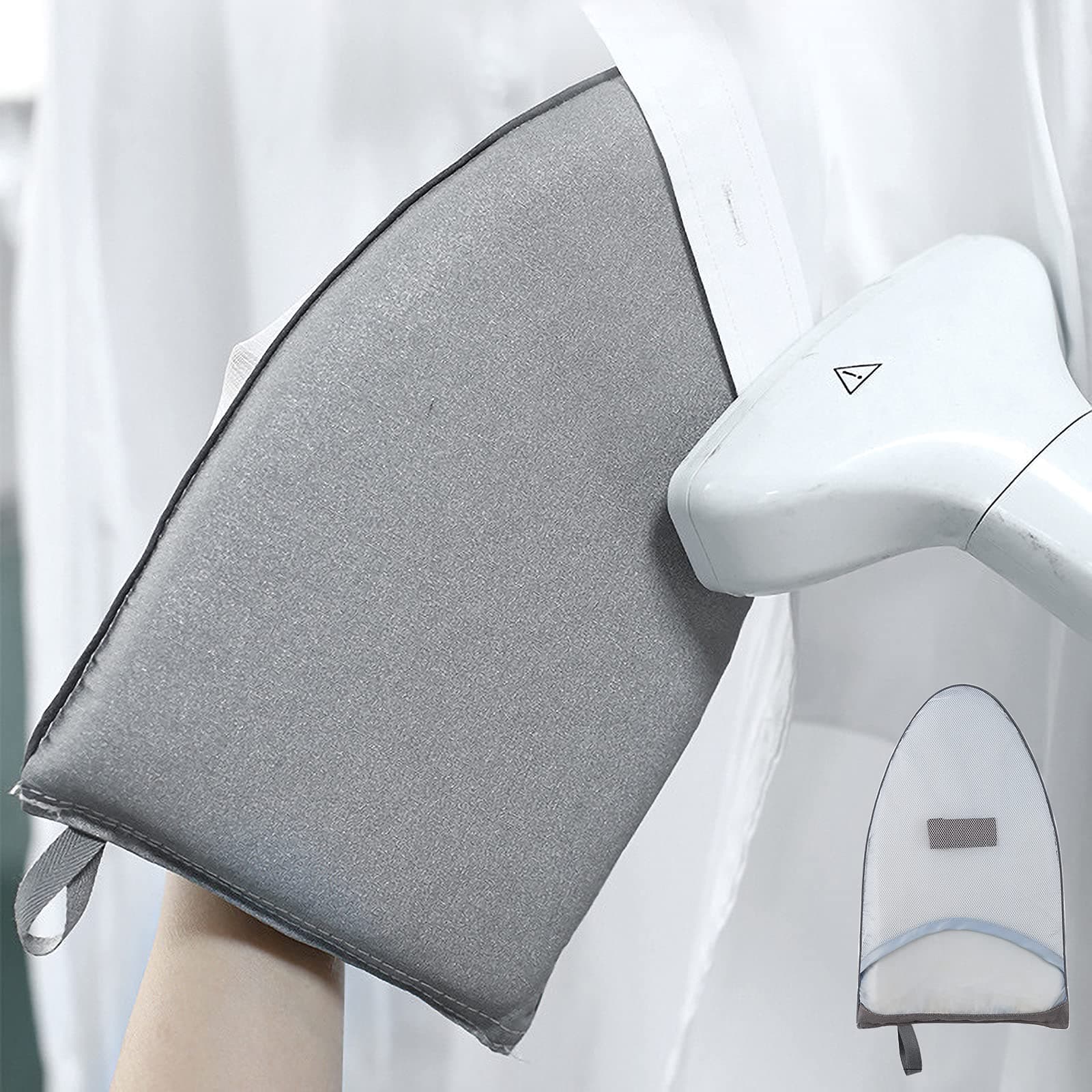 CINPIUK Garment Steamer Ironing Gloves Anti Steam Glove Heat Resistant Garment Steamer Mitt, Garment Steam Accessories for Clothes