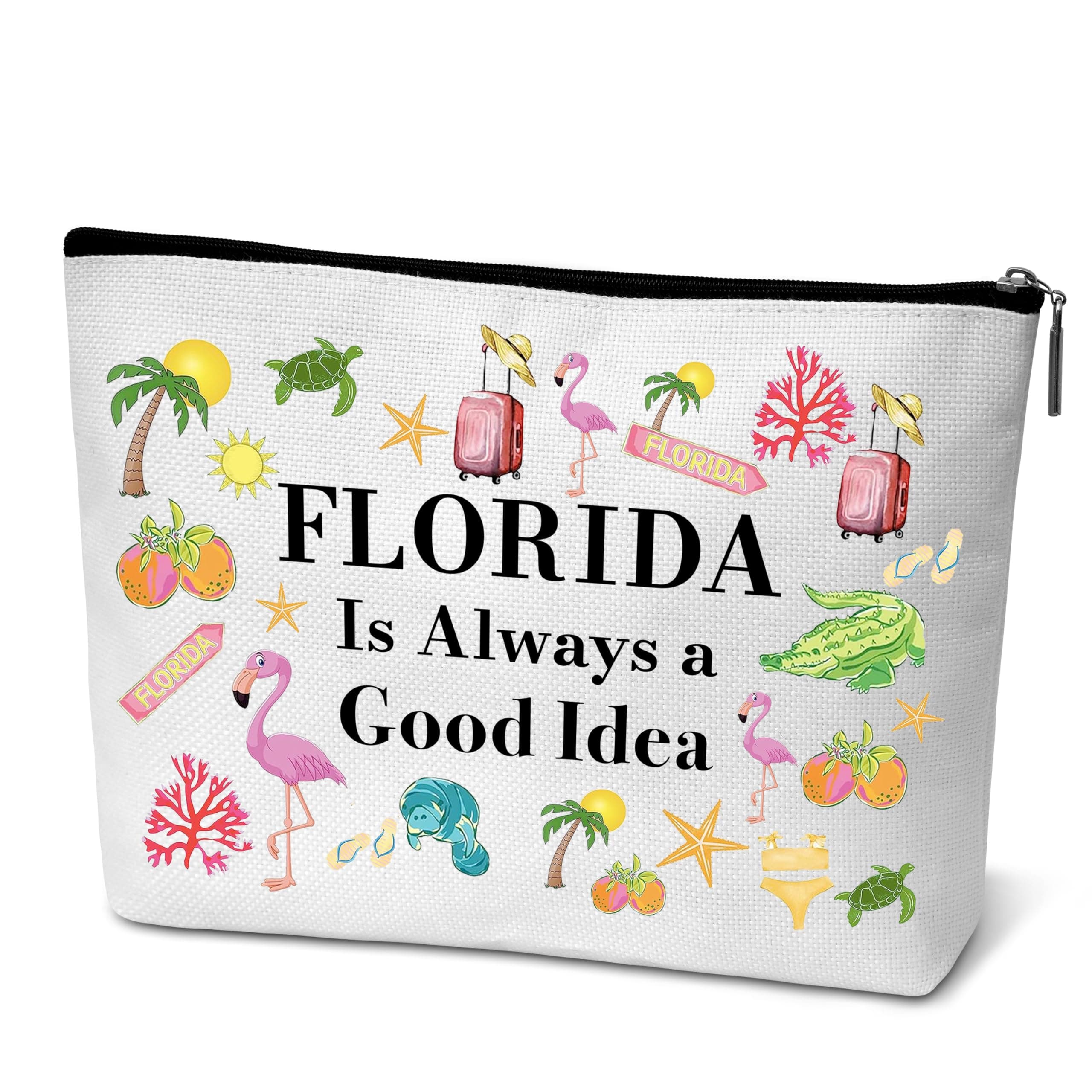 Beshoul Travel Large Capacity Makeup Bag - B, Florida, Florida