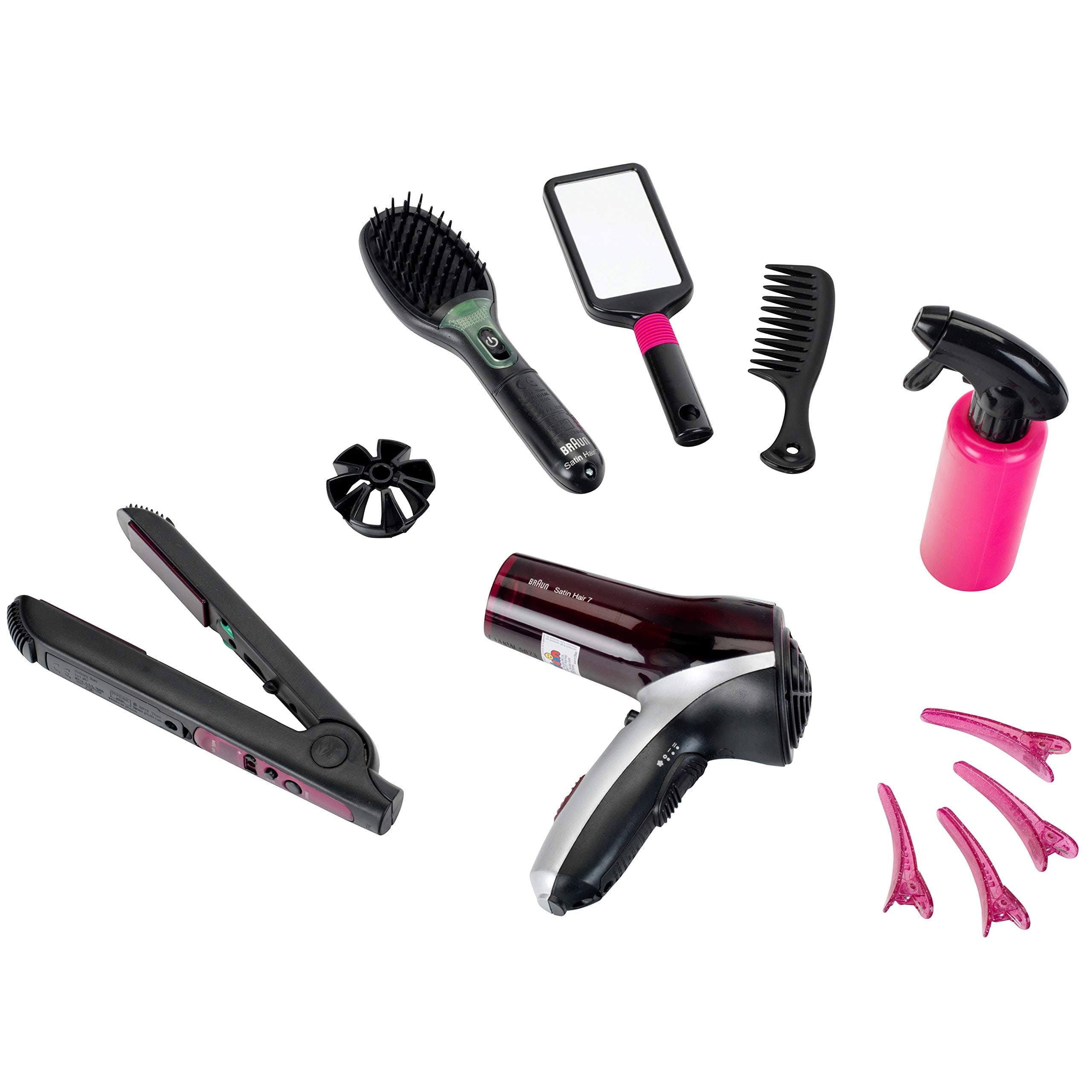 Theo Klein Mega Braun Hairstyling Set
