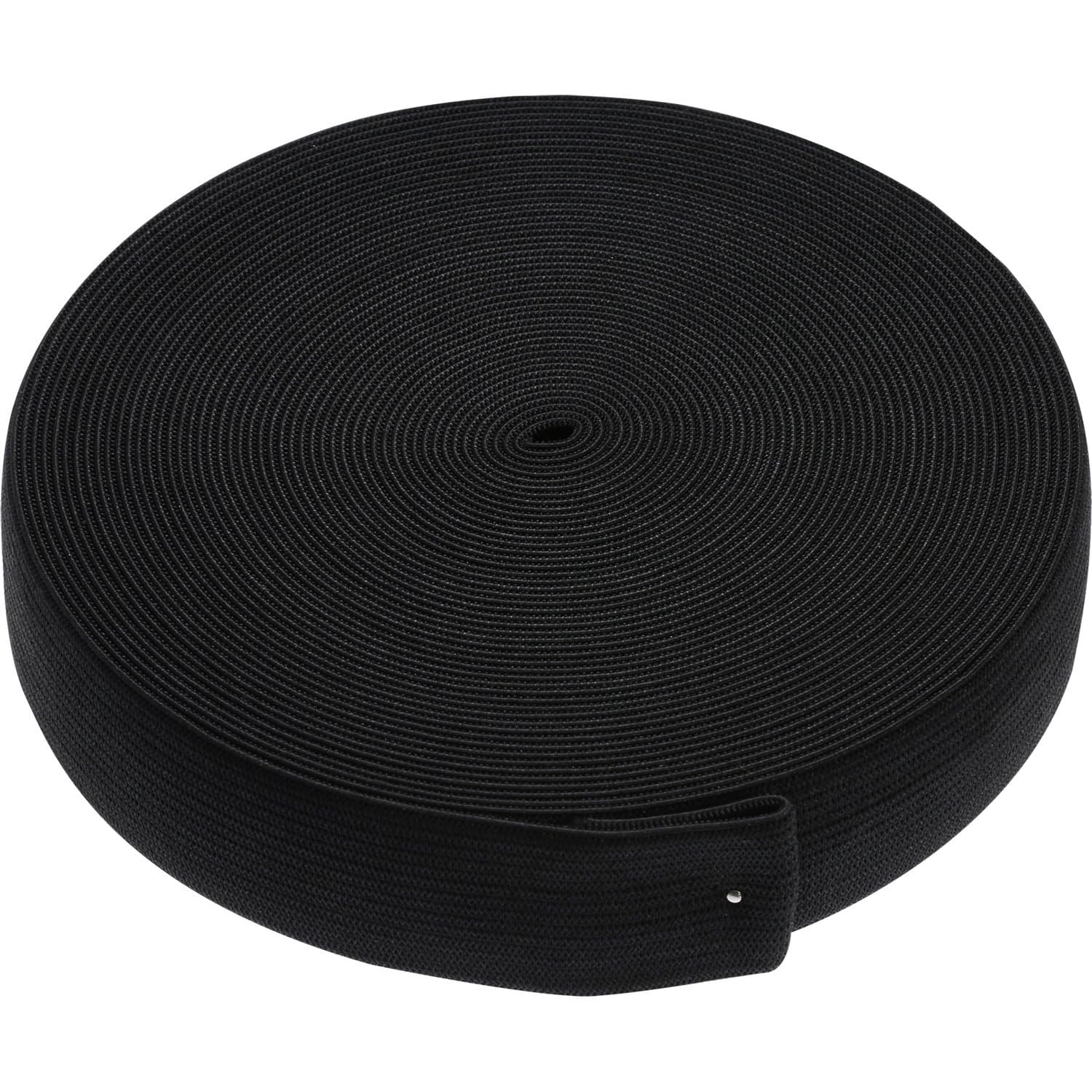 eBoot Black Elastic Spool (1 Inch x 11 Yard)