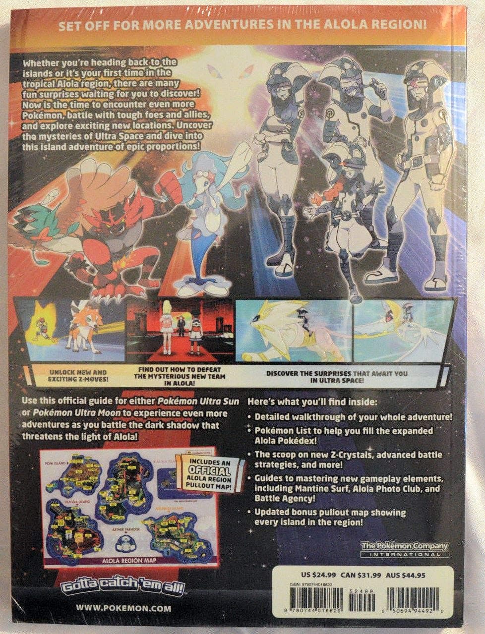 Prima Pokemon Ultra Sun and Pokemon Ultra Moon Guide (Paperback) - 480 Pages