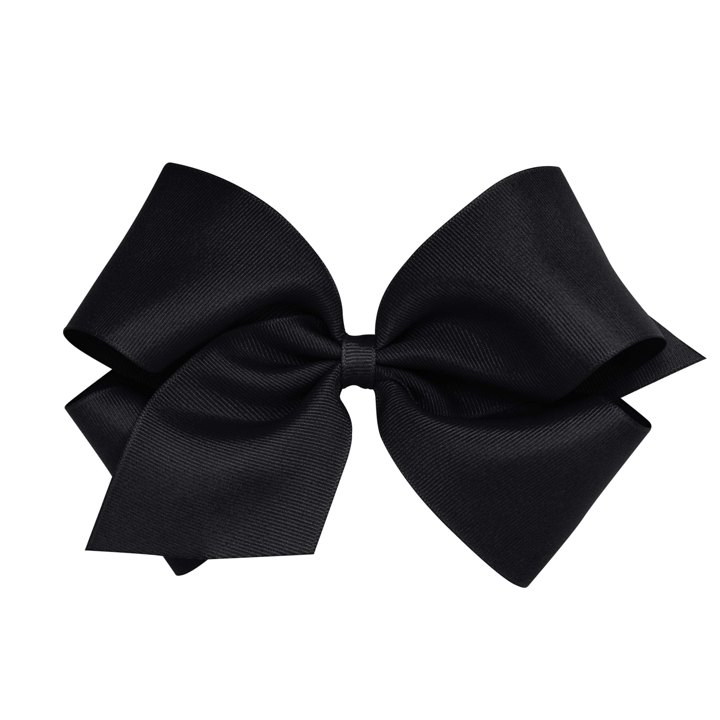 Wee Ones Girl's King Grosgrain Hair Bow on No Slip Clip, One Size,