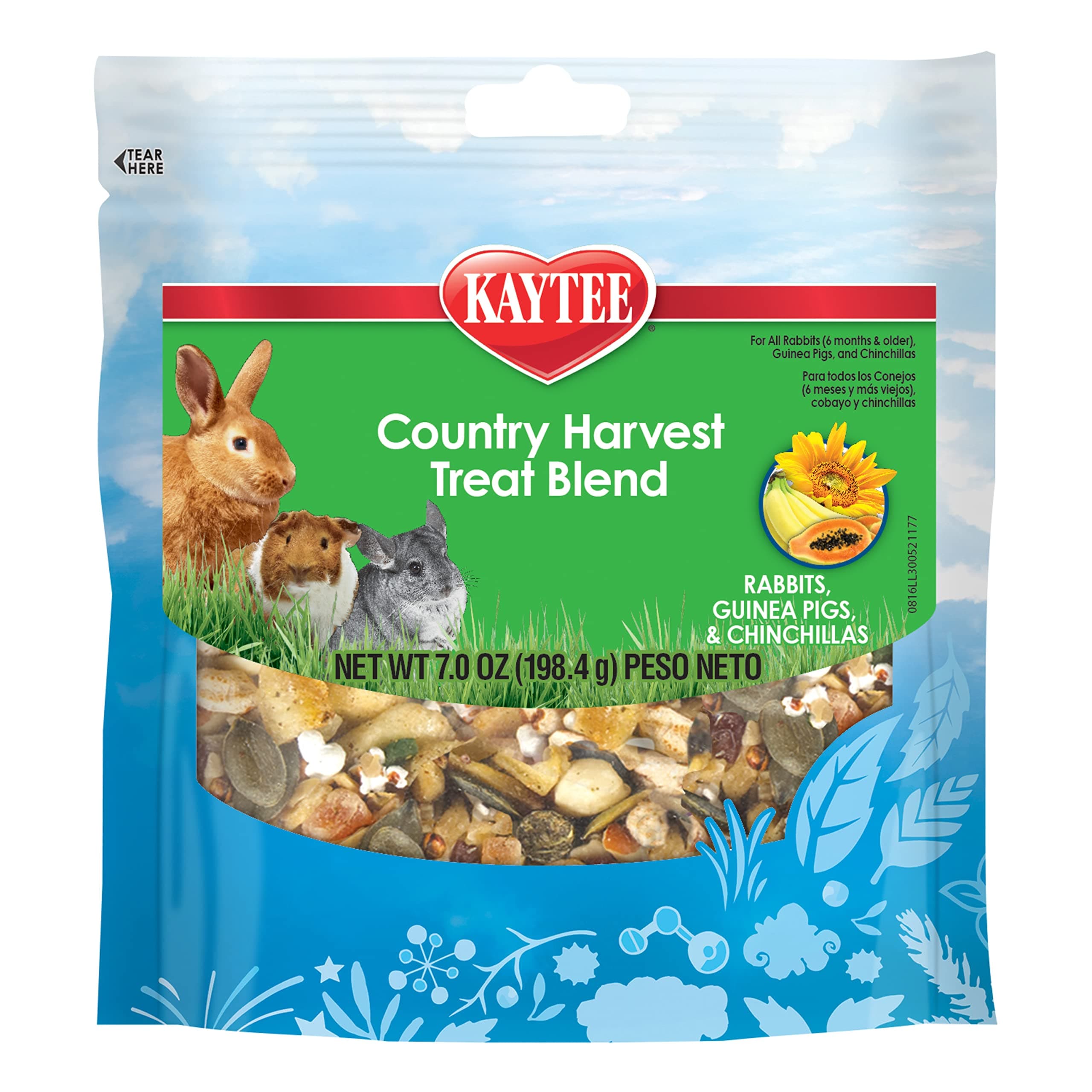 Kaytee Country Harvest Treat Blend for Rabbits, Guinea Pigs and Chinchillas