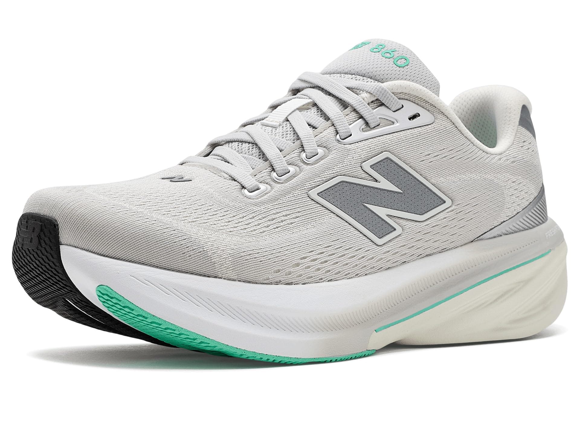 New Balance Womens Fresh Foam X 860v15, Grey Matter/Sea Salt, 8