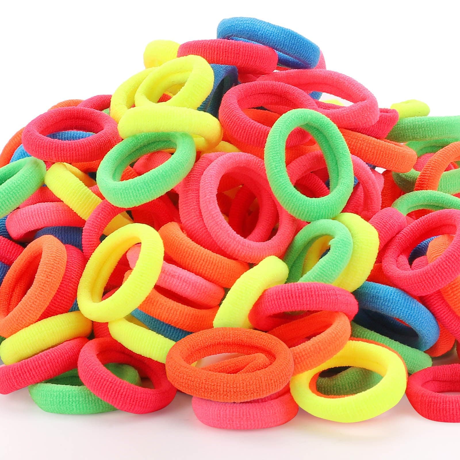 200 Pack Hair Ties BEoffer Baby Toddlers Girls Elastics Hair Band No Damage