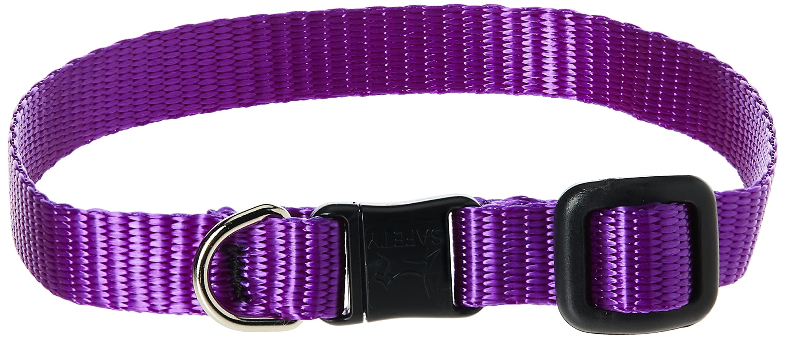 Lupine Cat Safety Collar, 1/2-Inch, 8-Inch to 12-Inch, Purple