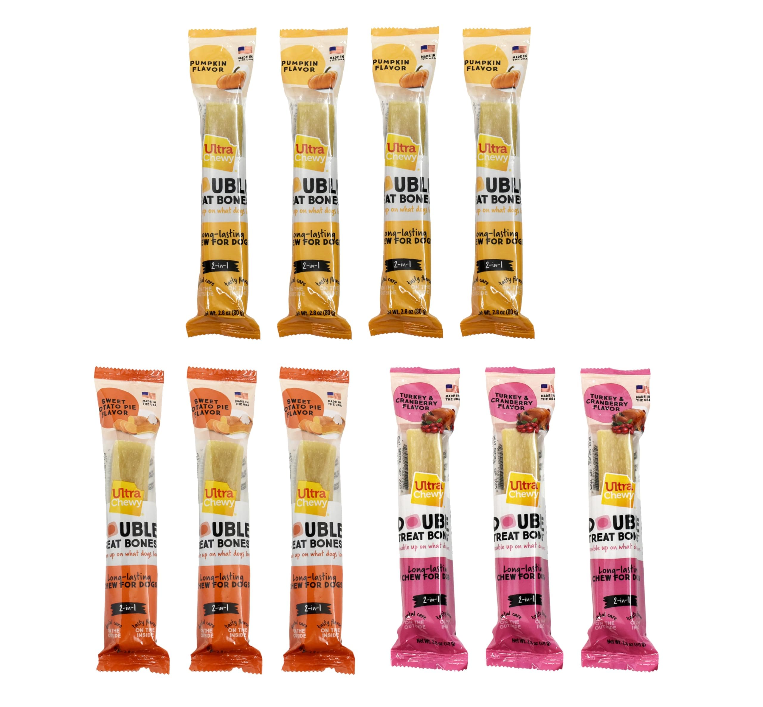 Ultra Chewy Gourmet Flavors Chews, 10 Count