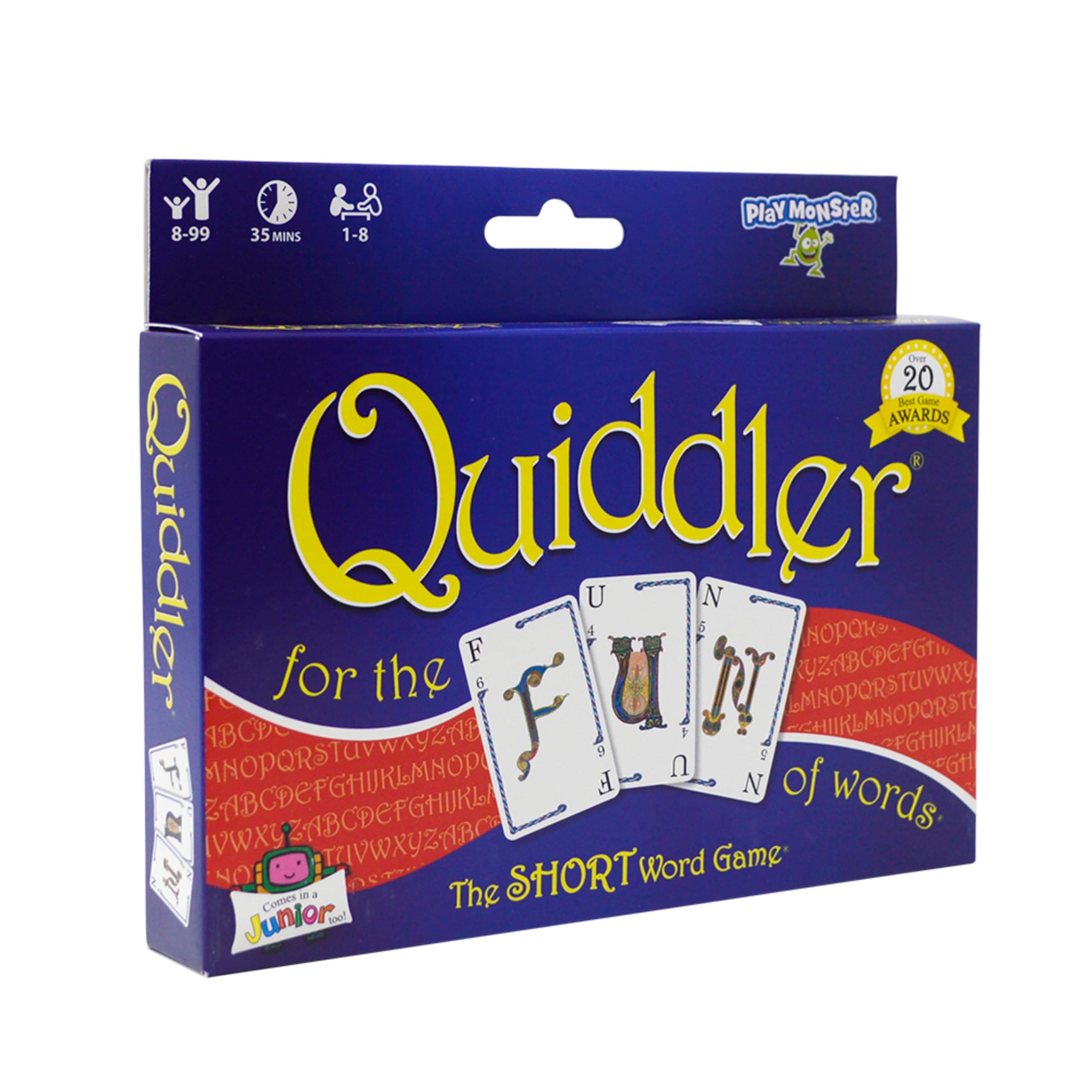 SET Enterprises Quiddler Word Game