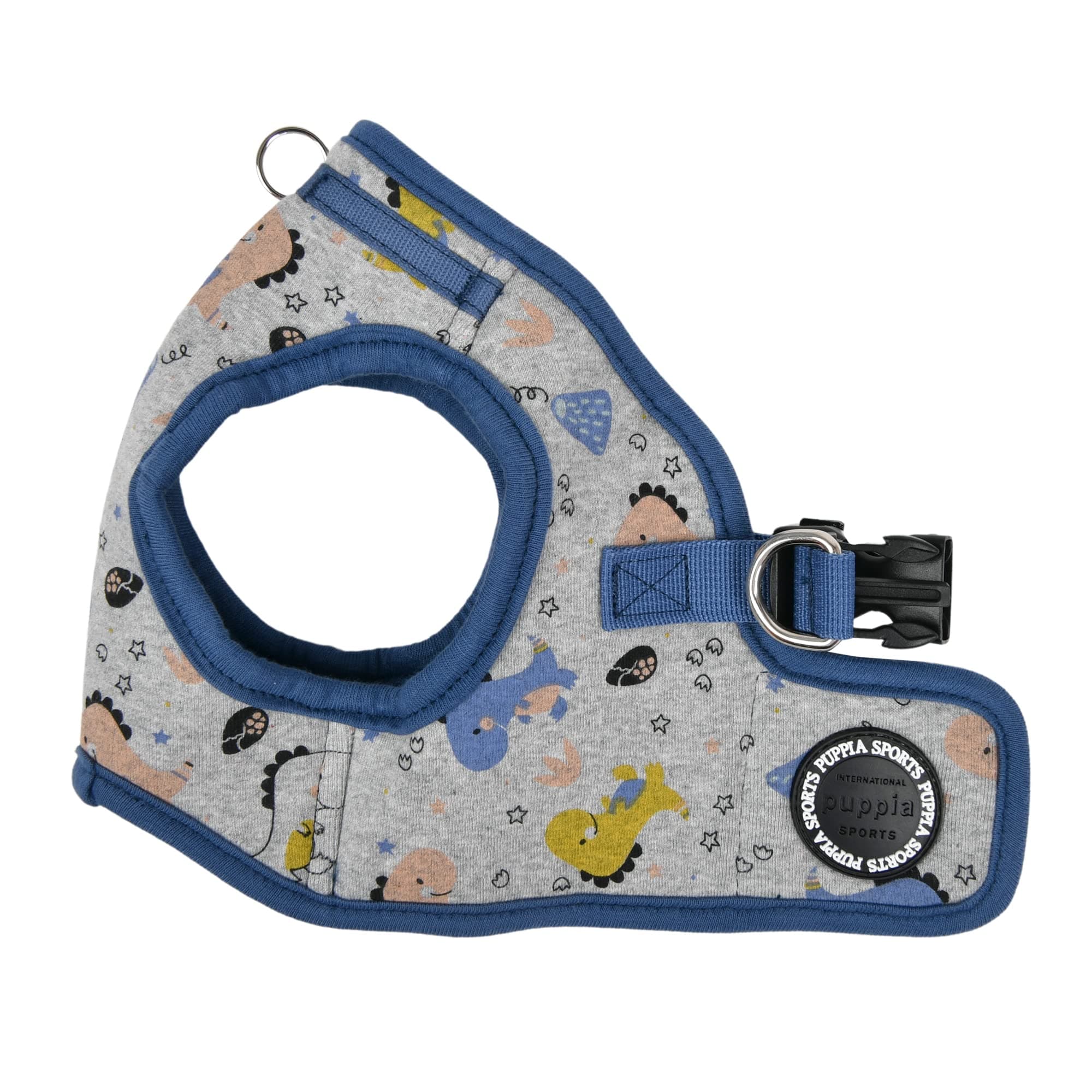 Puppia Spring and Summer Fashion Step-in Vest Dog Harness, Blue_Minmi, Small