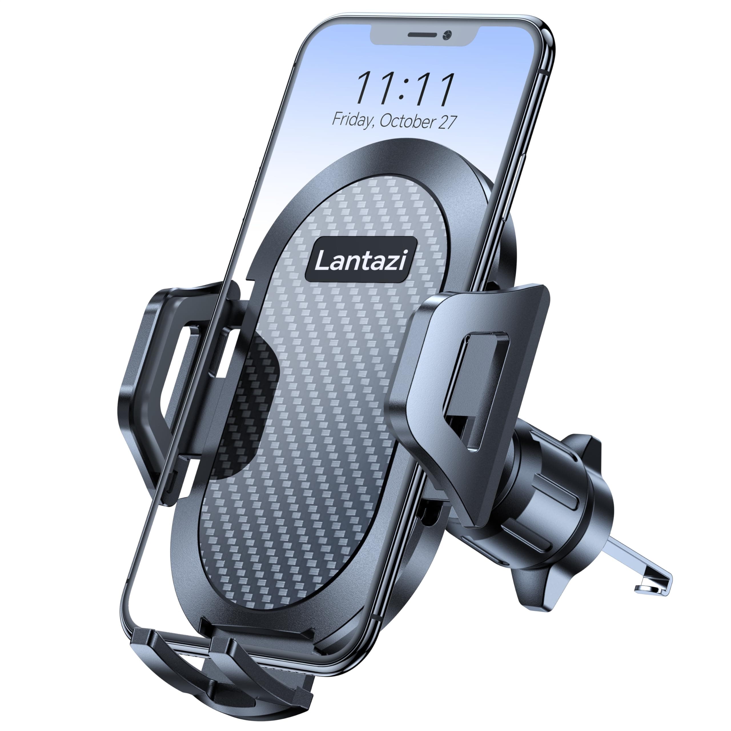 Lantazi car Phone Holder Mount darkblack