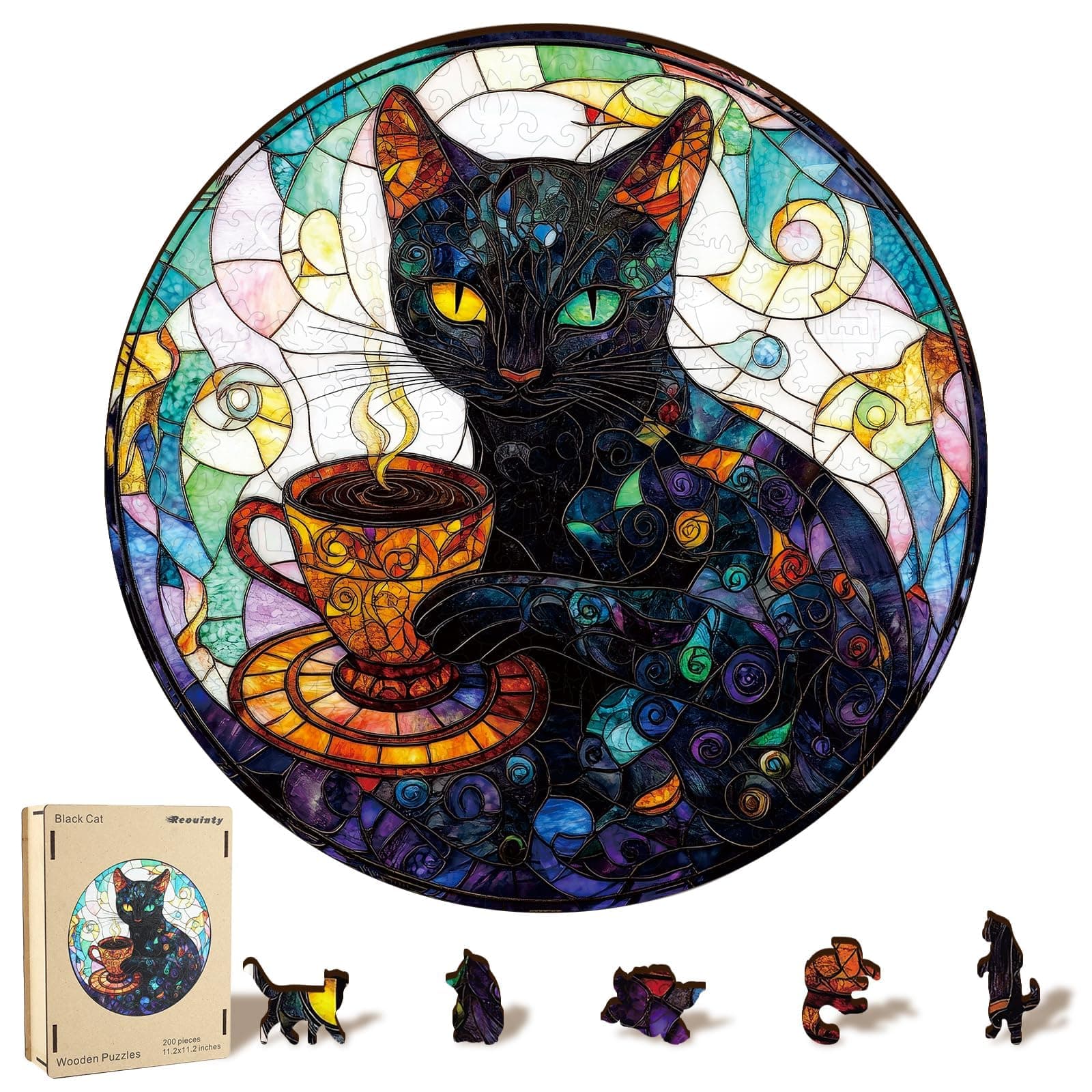 Reouinty Black Cat 500pcs