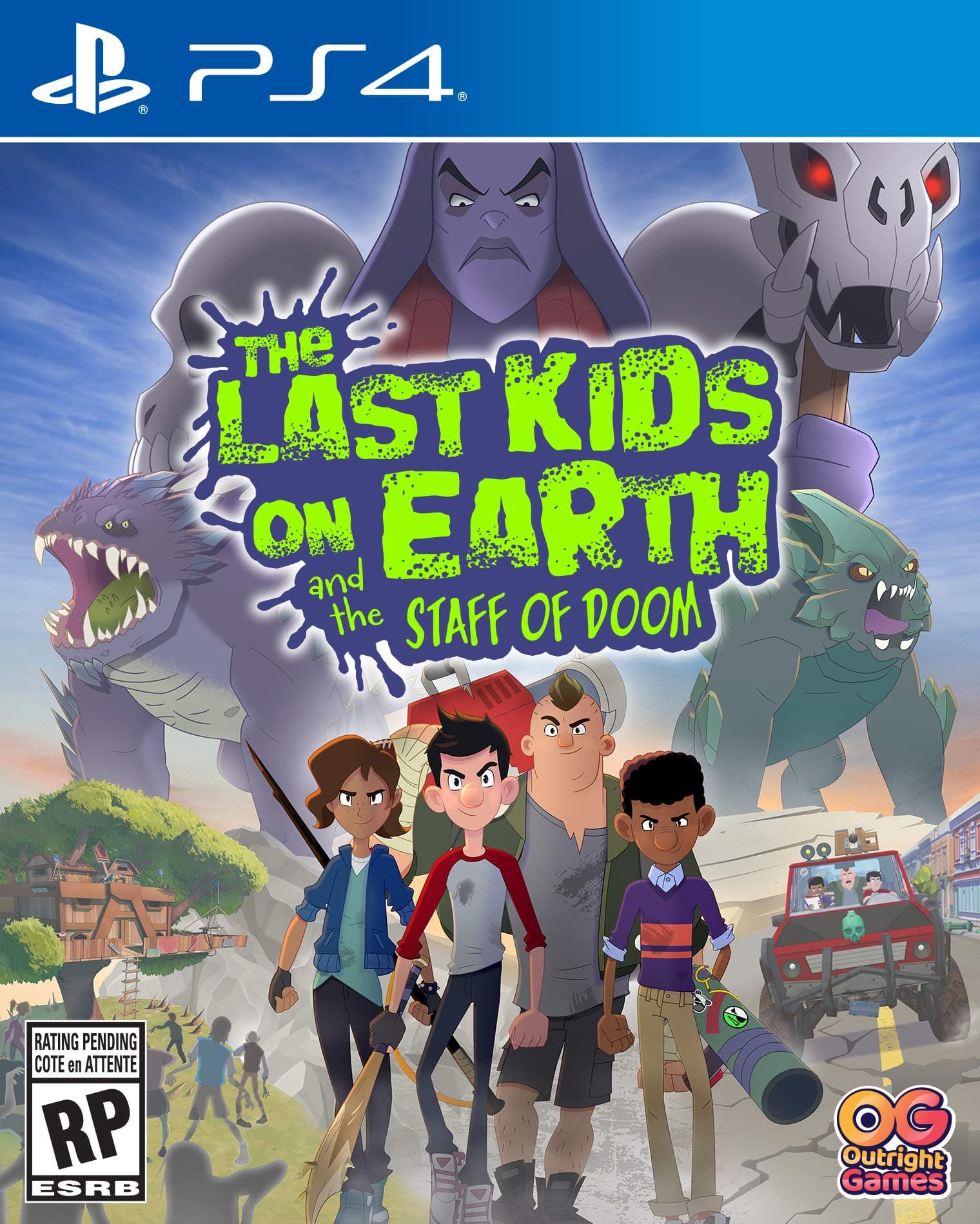 The Last Kids On Earth and The Staff of Doom Playstation 4