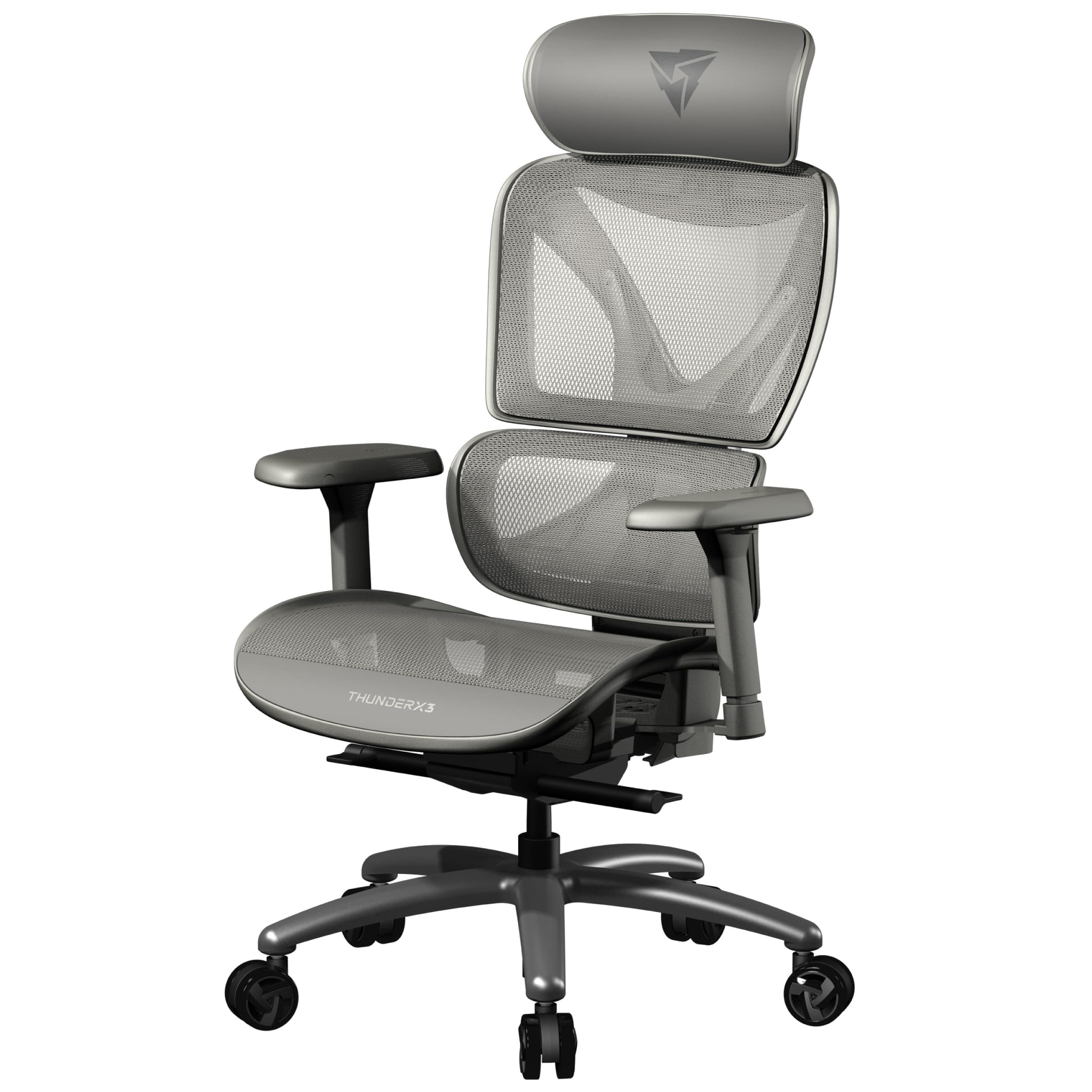 XTC Mesh Ergonomic Chair Grey ThunderX3