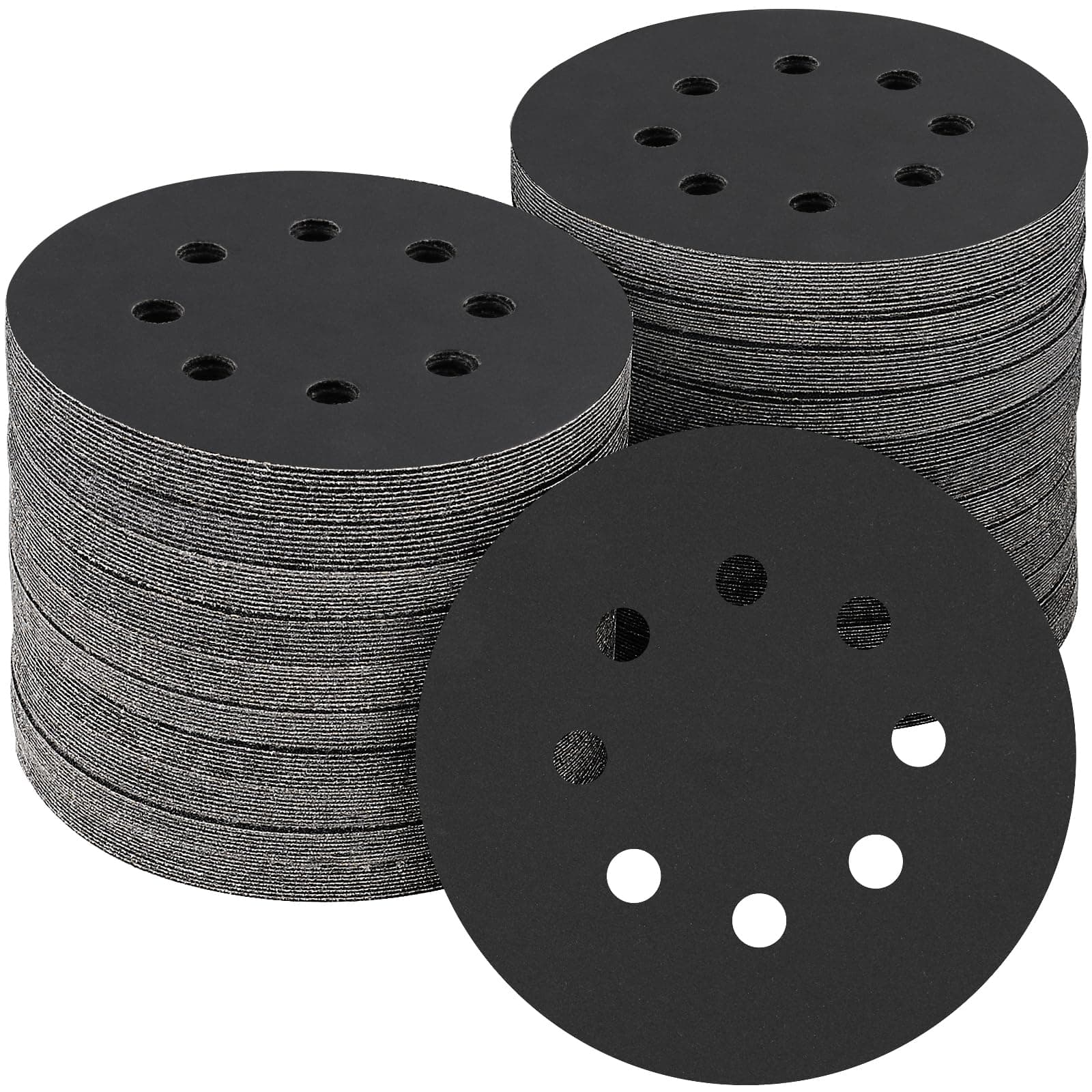 POTUINOM 100PCS 5 Inch Sanding Discs 600 Grit Random Orbit Sander Sandpaper
