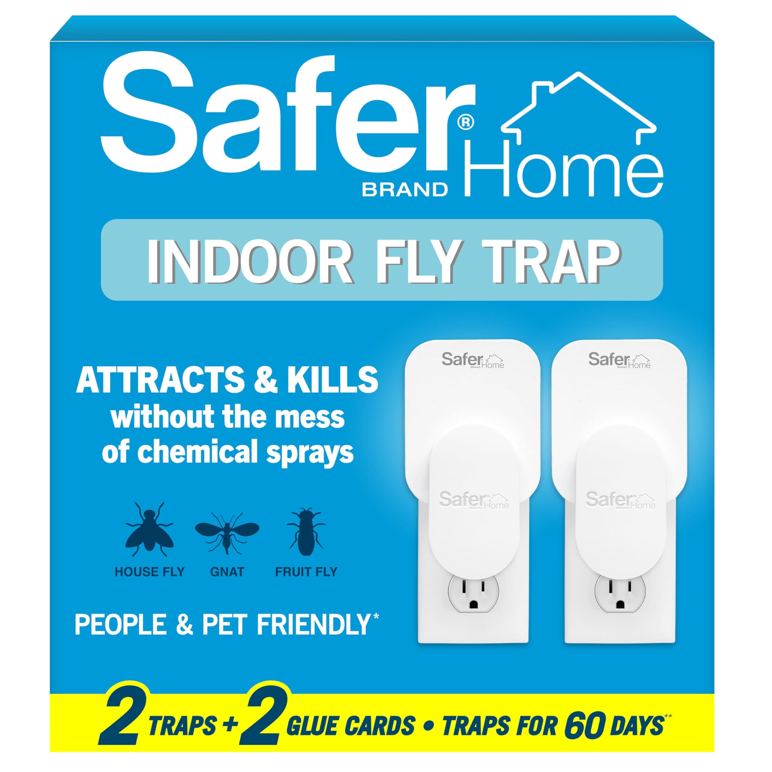 Safer Home SH502-2SR Indoor Fly Trap – 2-Pack