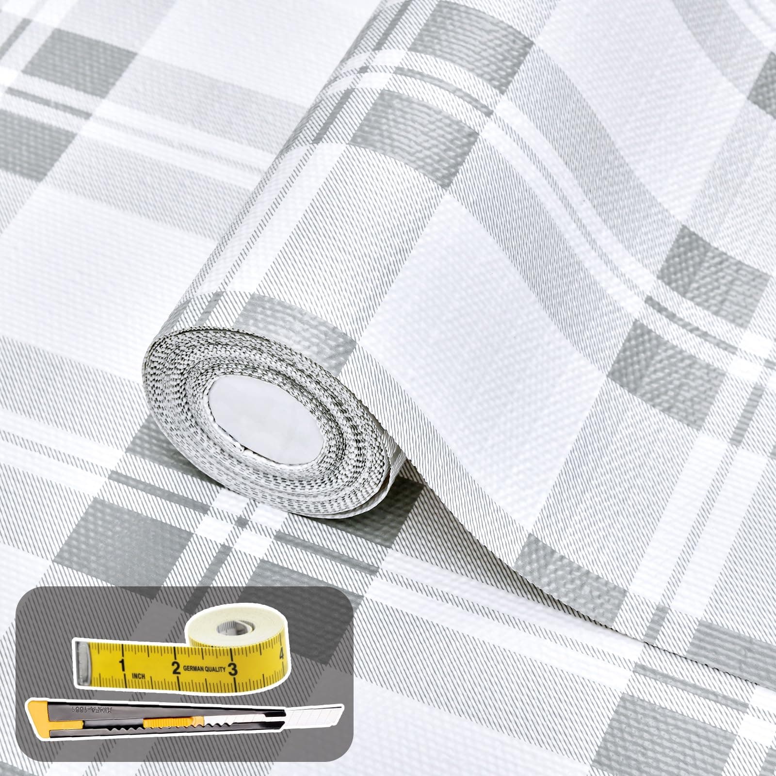 Drawer and Shelf Liner for Kitchen Cabinet: 12 in X 20 Ft Non Slip