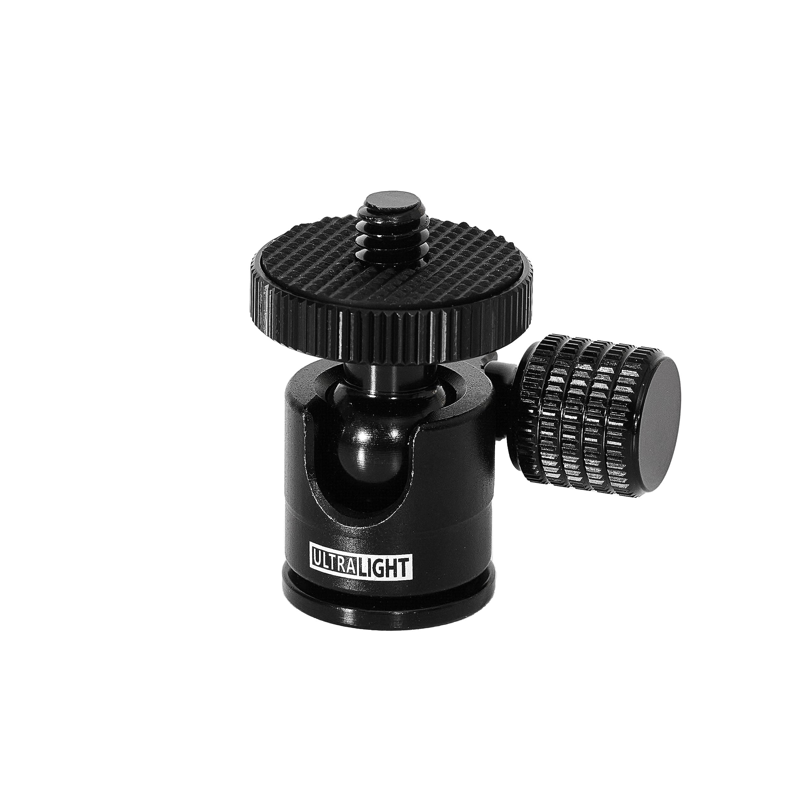 Ultralight 0.85oz/24g Ball Head Only - The BallHead - for Camera Tripod - Max Load 3.3lbs/1.5kg - Minimalist Design - The Lightest Mini BallHead for Hiking and Speed Guaranteed