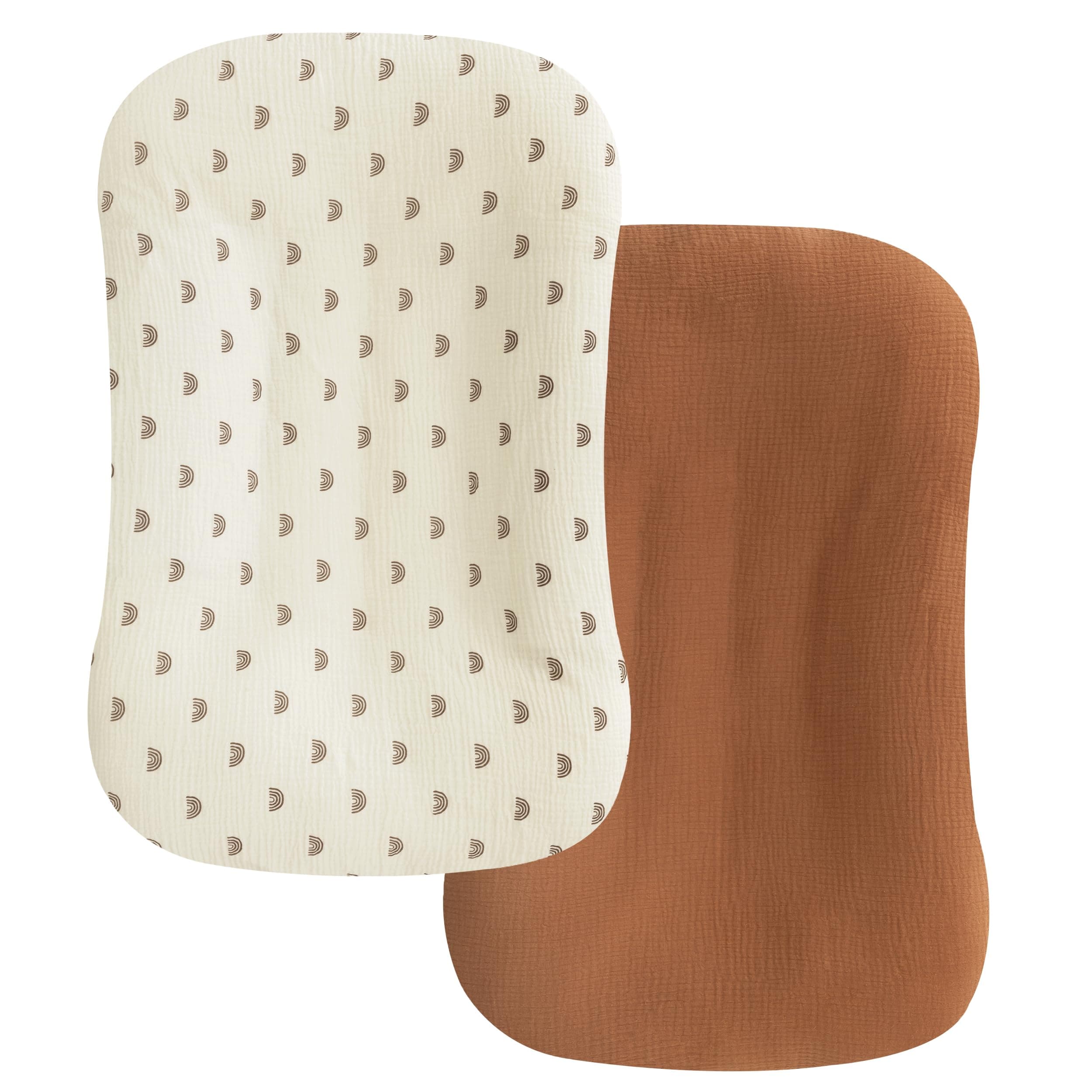 habibee Muslin Baby Lounger Cover, Baby Lounger Pillow Covers for Newborn
