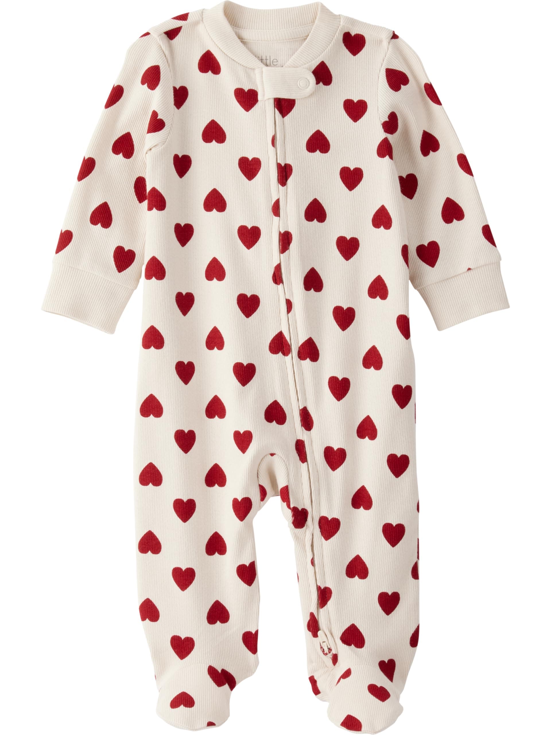 Little Planet by Carter's Baby Sleep and Play Made with Organic Cotton, Forever Hearts, 6 Months