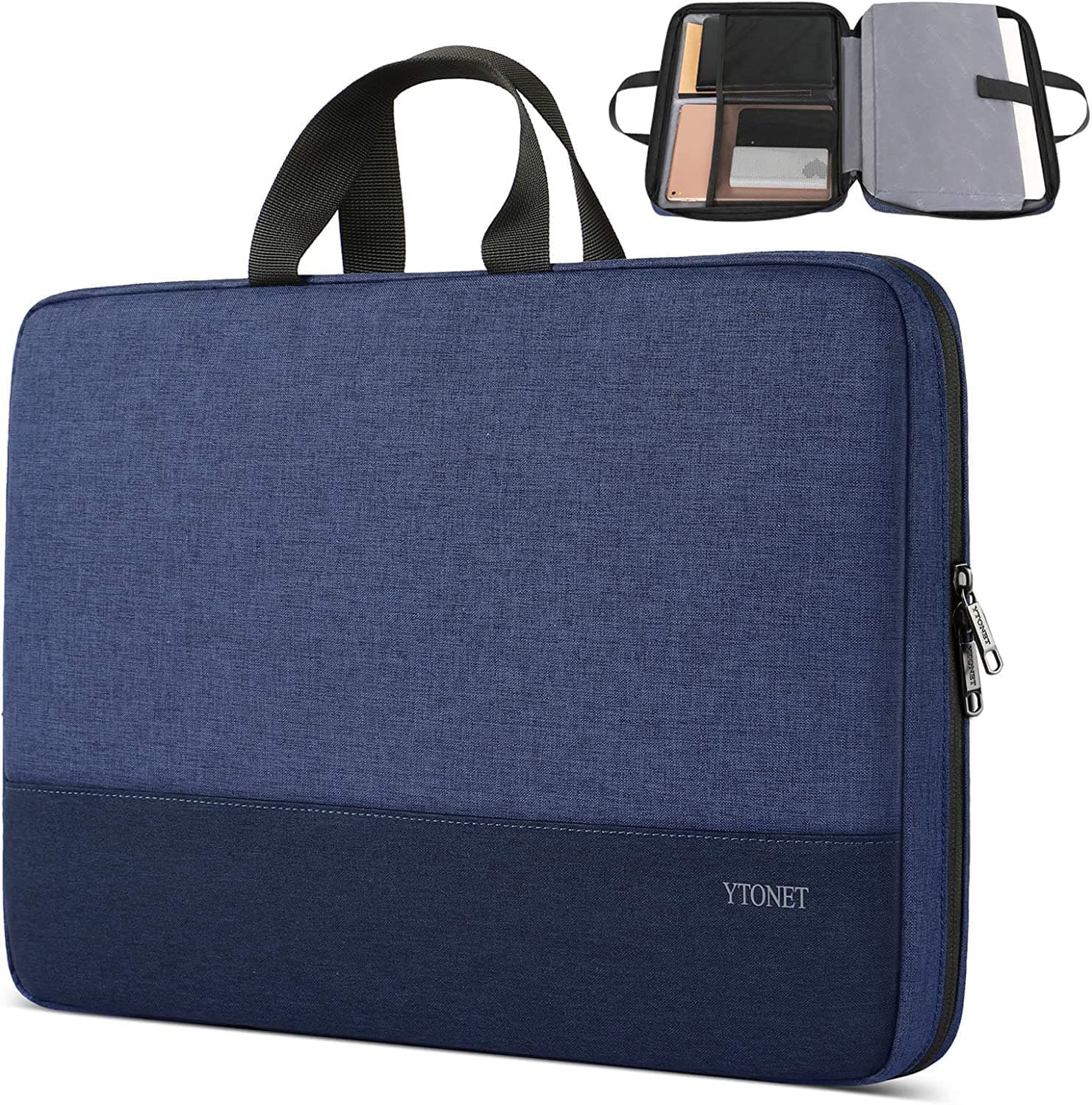 Ytonet 15.6 Inch Laptop Sleeve for Men Women, Laptop Case with Handle